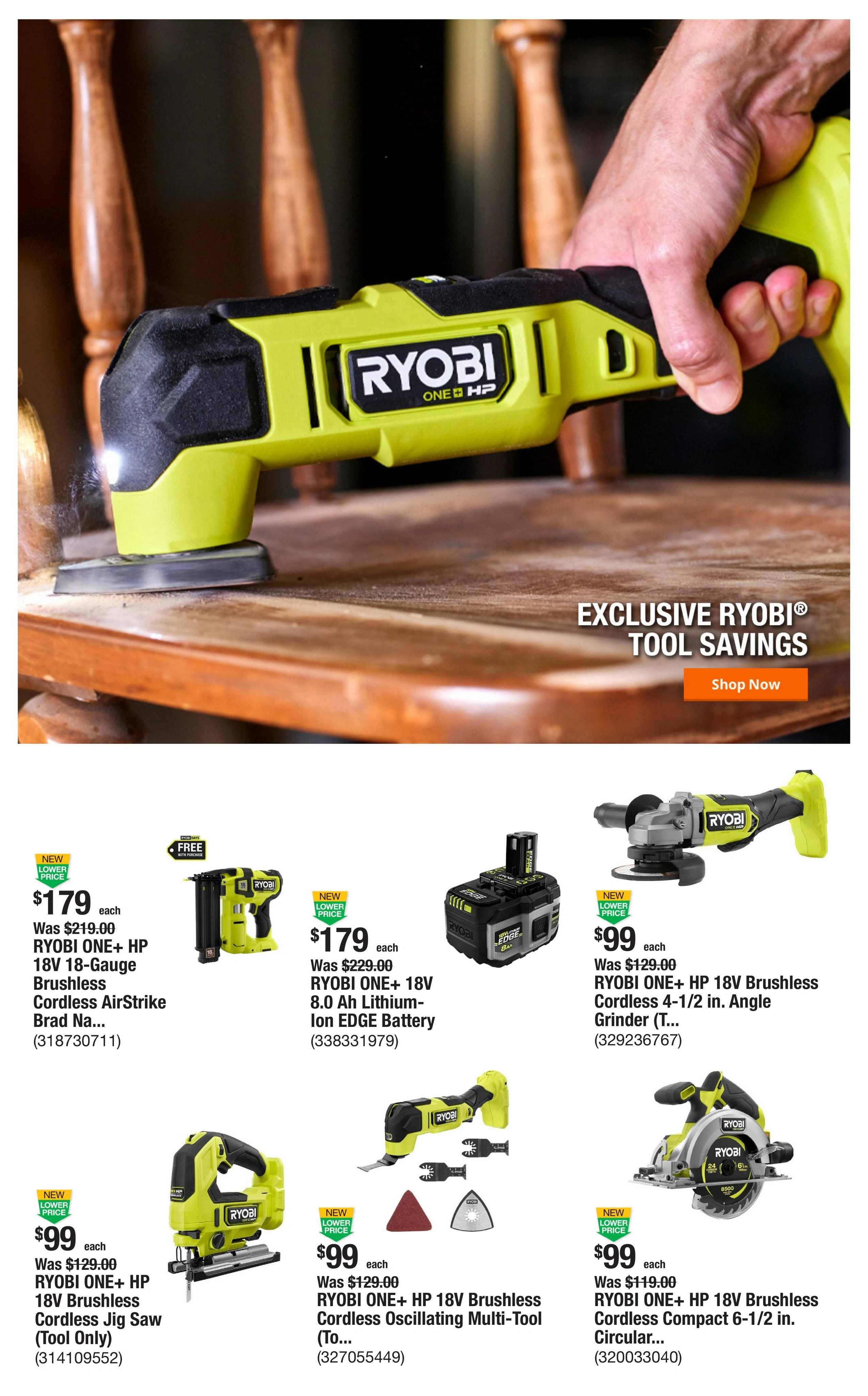 Home Depot flyer page 6