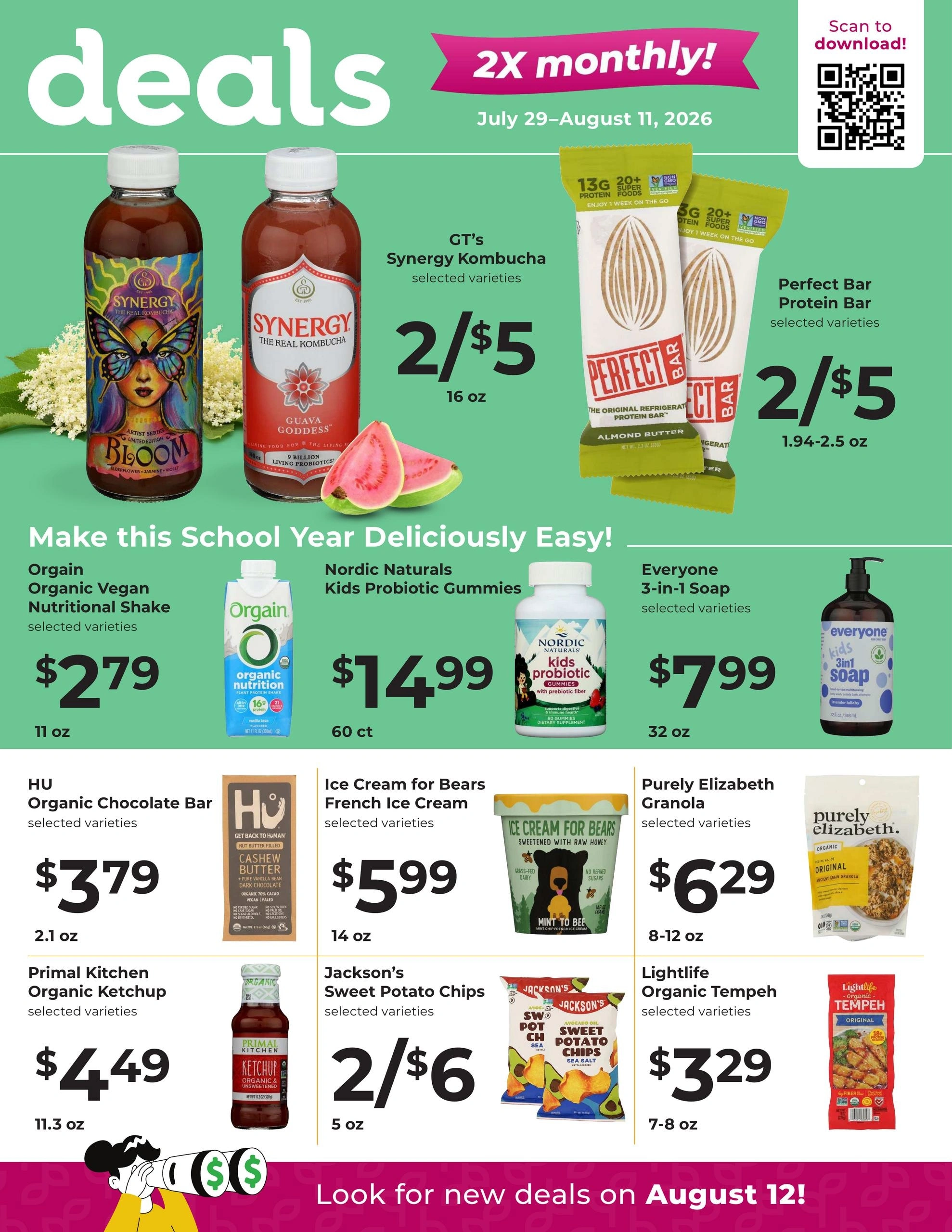 Piazza's Fine Foods flyer page 1