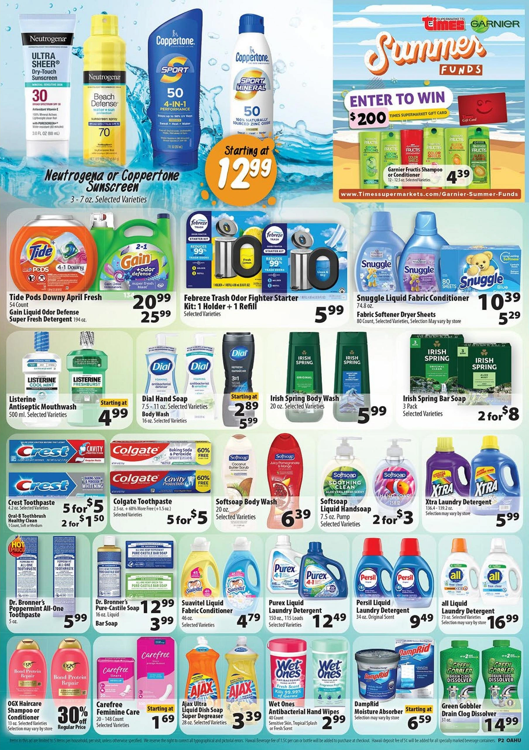 Times Supermarket flyer page 2