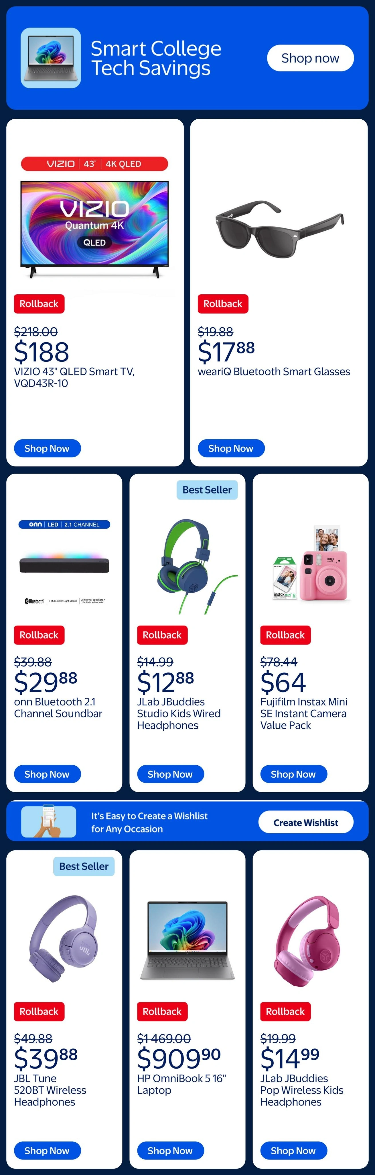Walmart flyer page 12