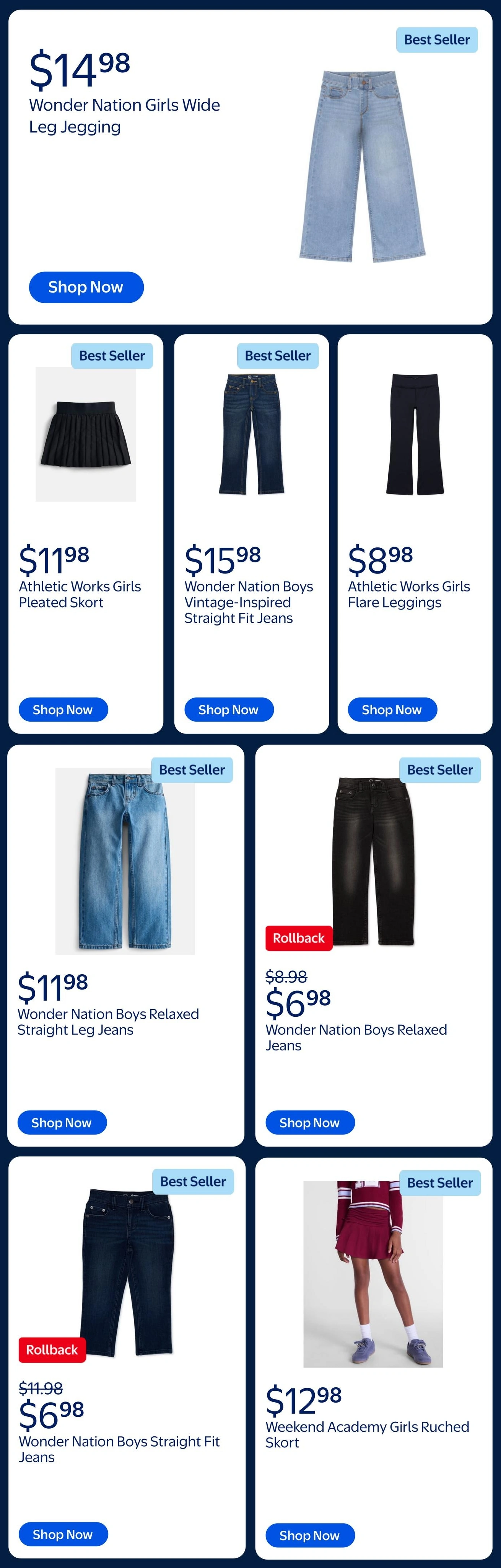 Walmart flyer page 15