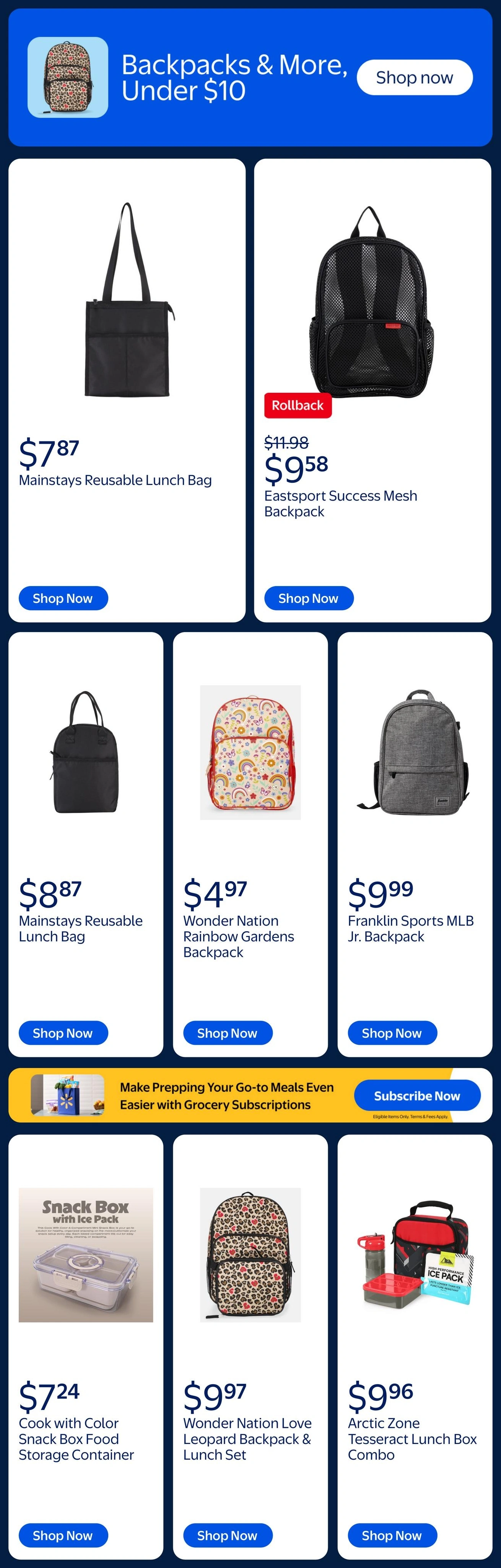Walmart flyer page 16