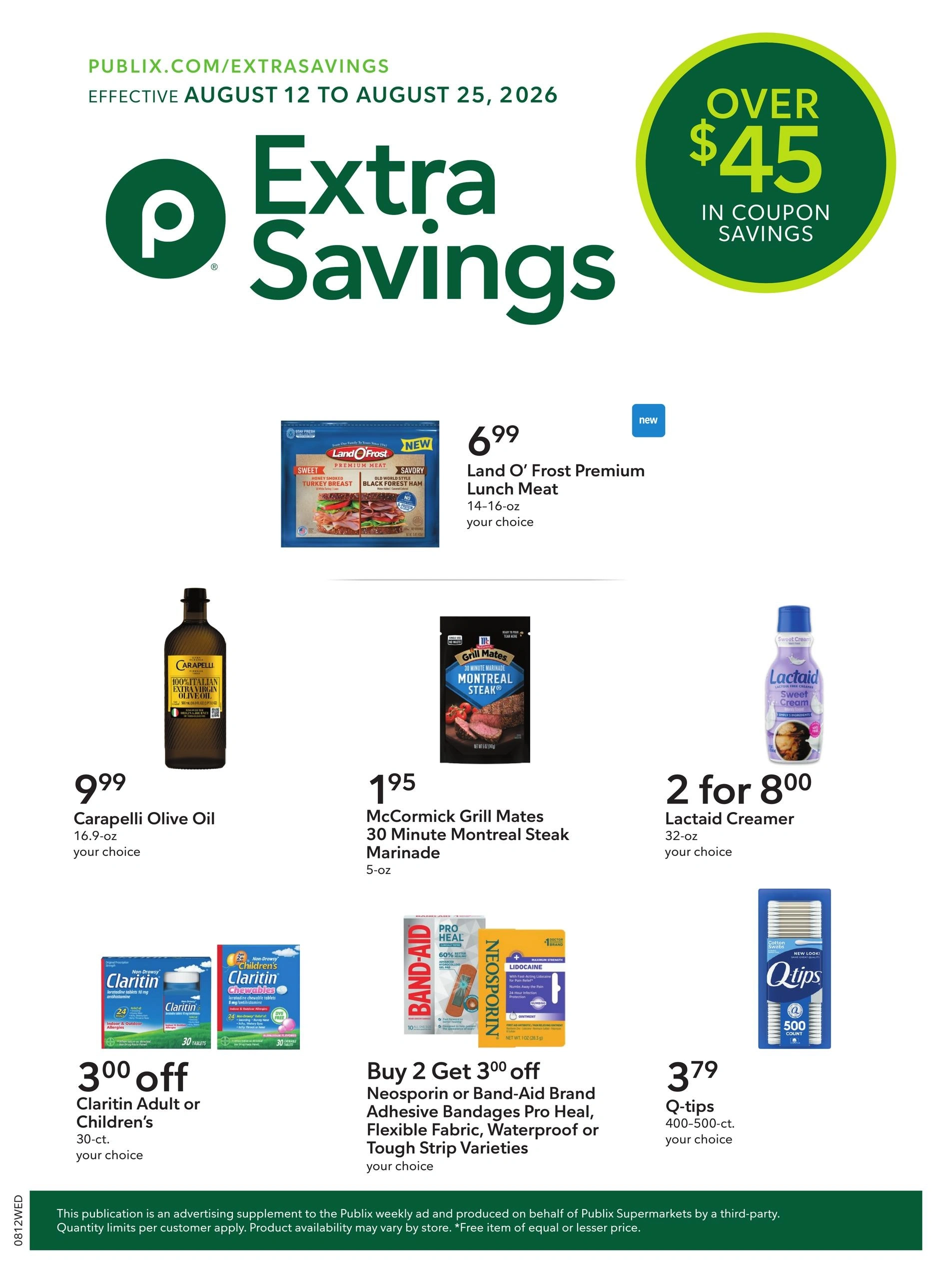 Publix flyer page 1
