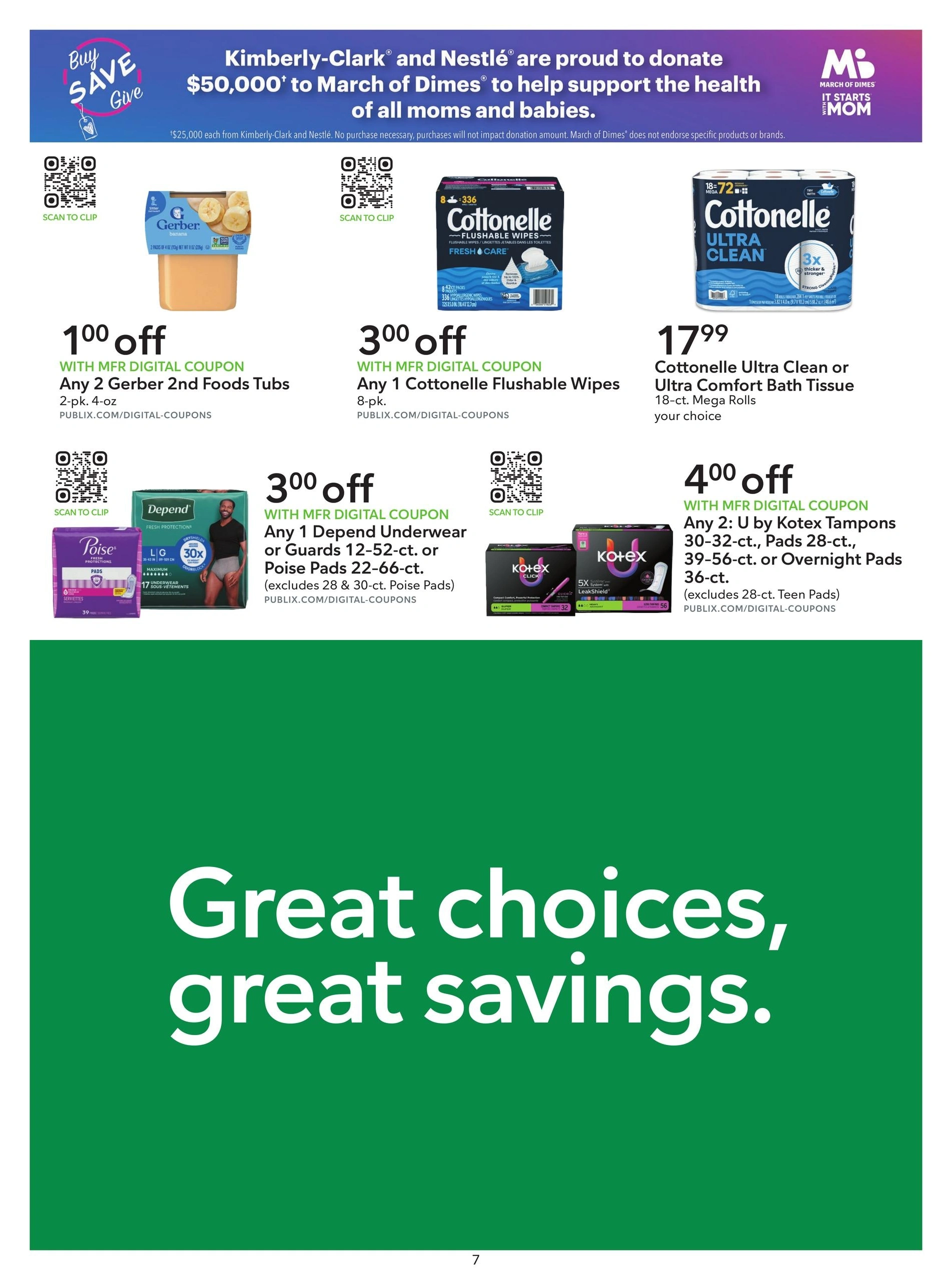 Publix flyer page 7