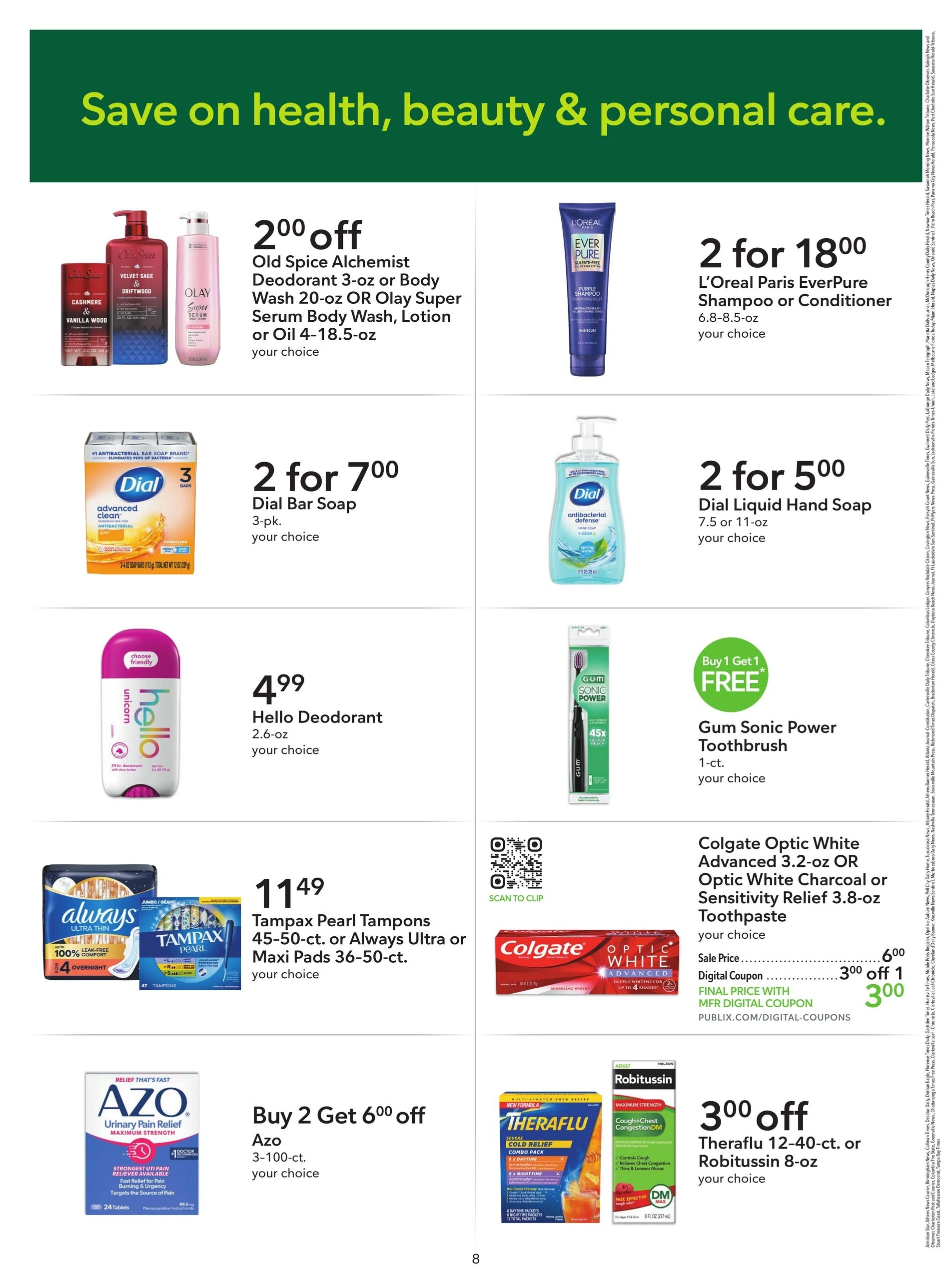 Publix flyer page 8