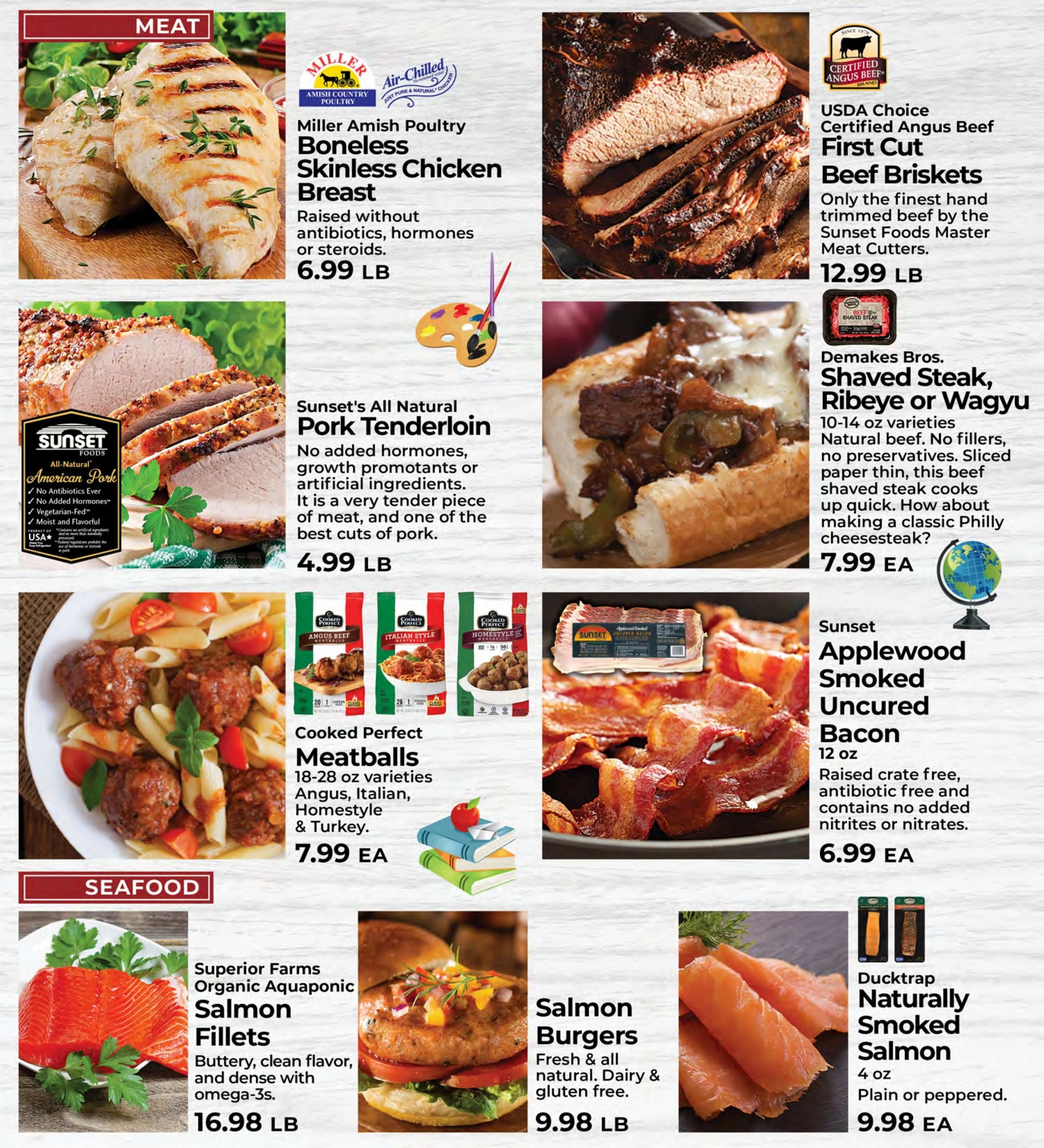 Sunset Foods flyer page 2