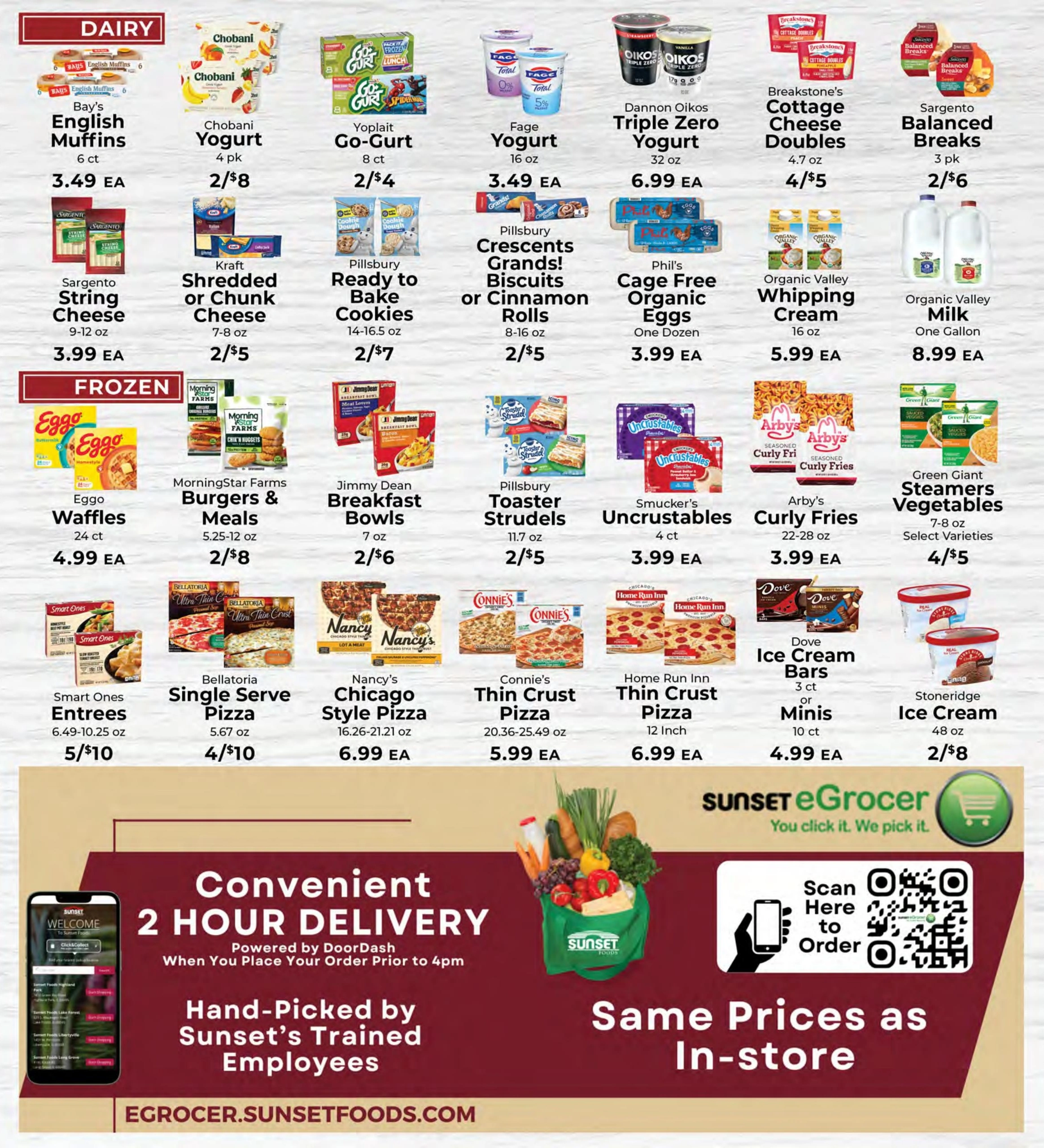 Sunset Foods flyer page 6