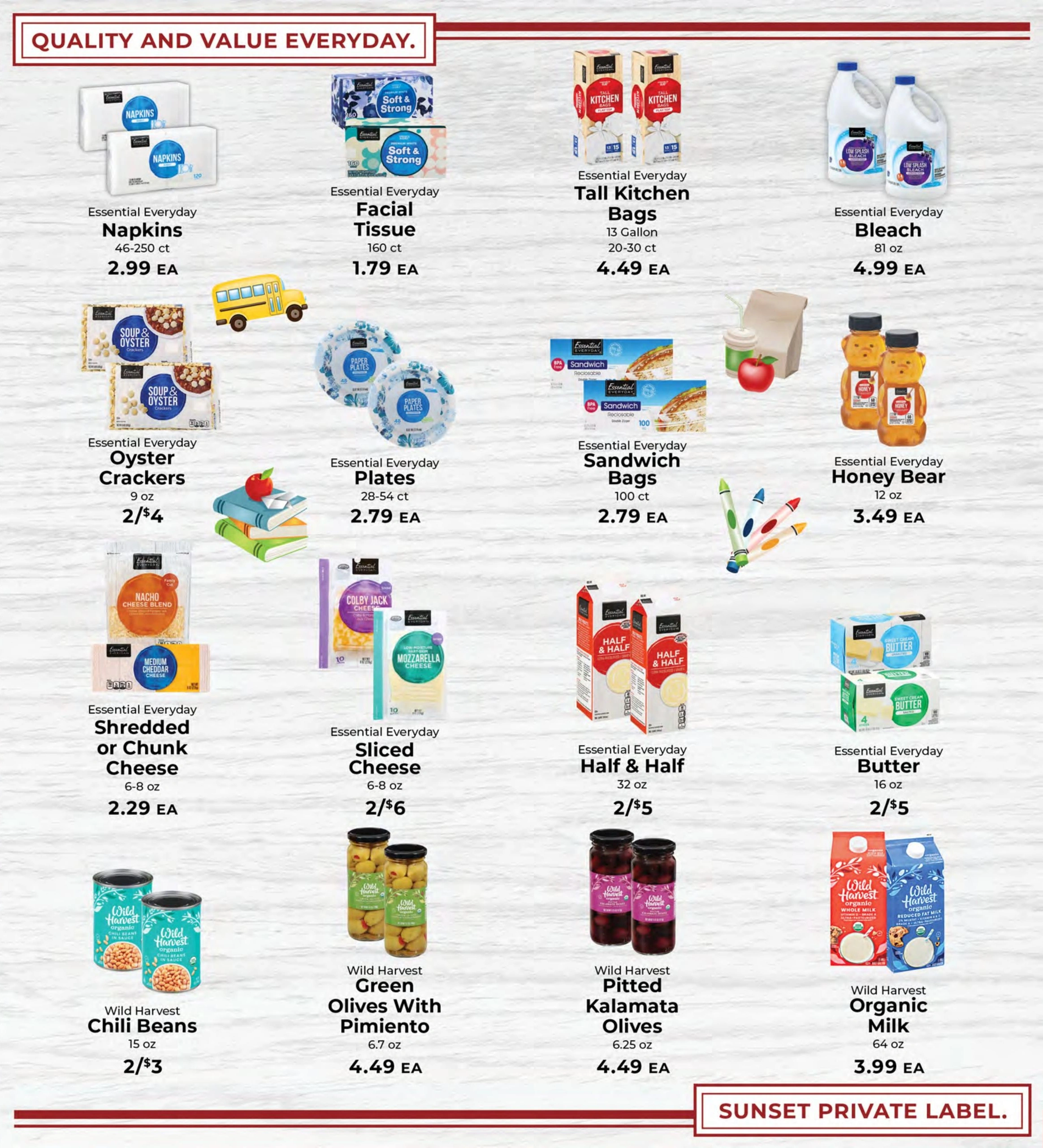 Sunset Foods flyer page 7