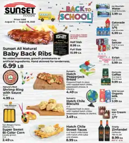 Sunset Foods Indexed Weekly