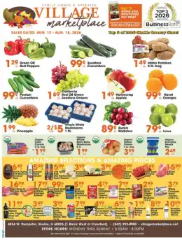 Village Market Place Indexed Weekly