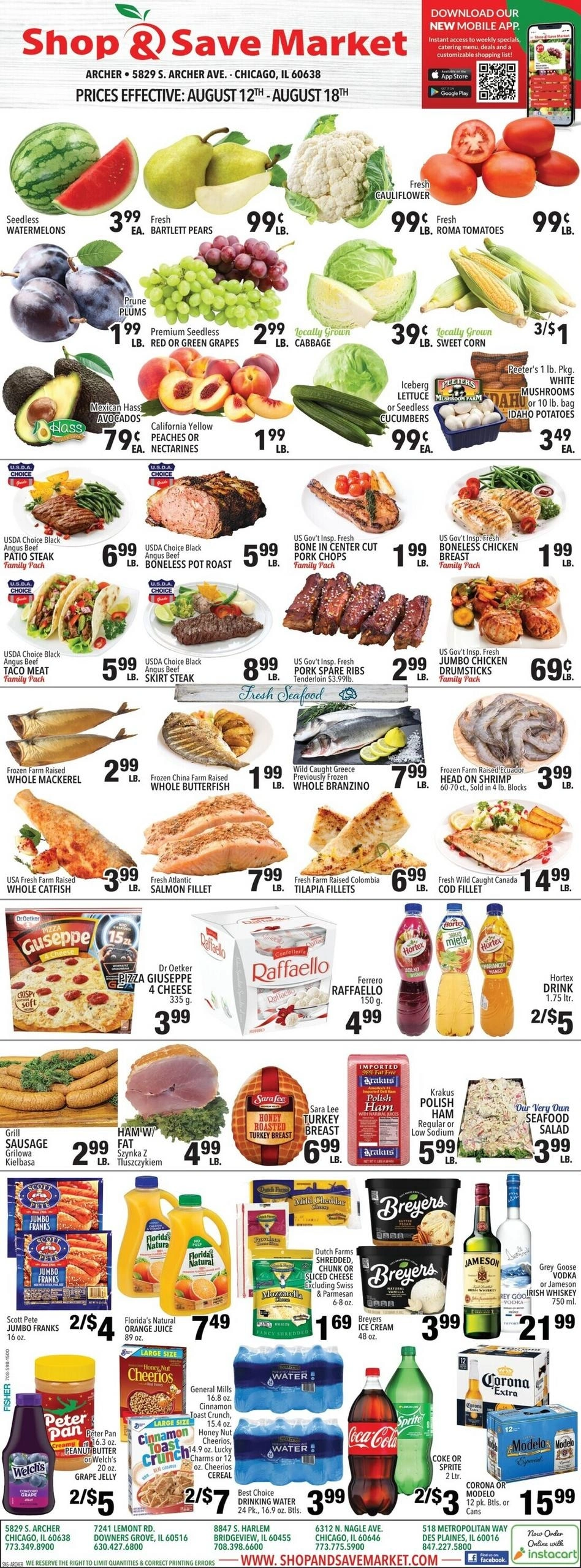 Shop And Save Market flyer page 1