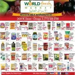 World Fresh Market Indexed Weekly Flyer