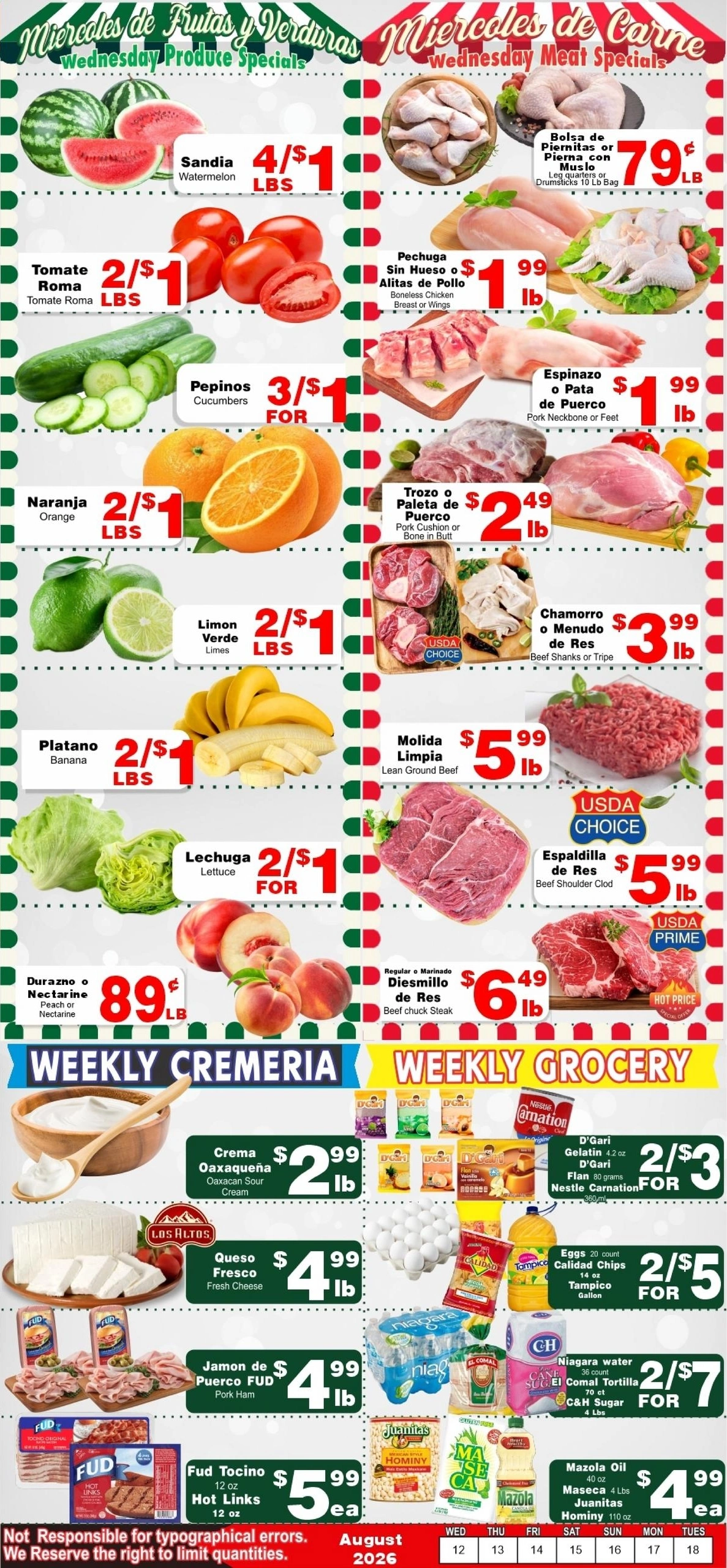 Mercado Las Glorias flyer page 2