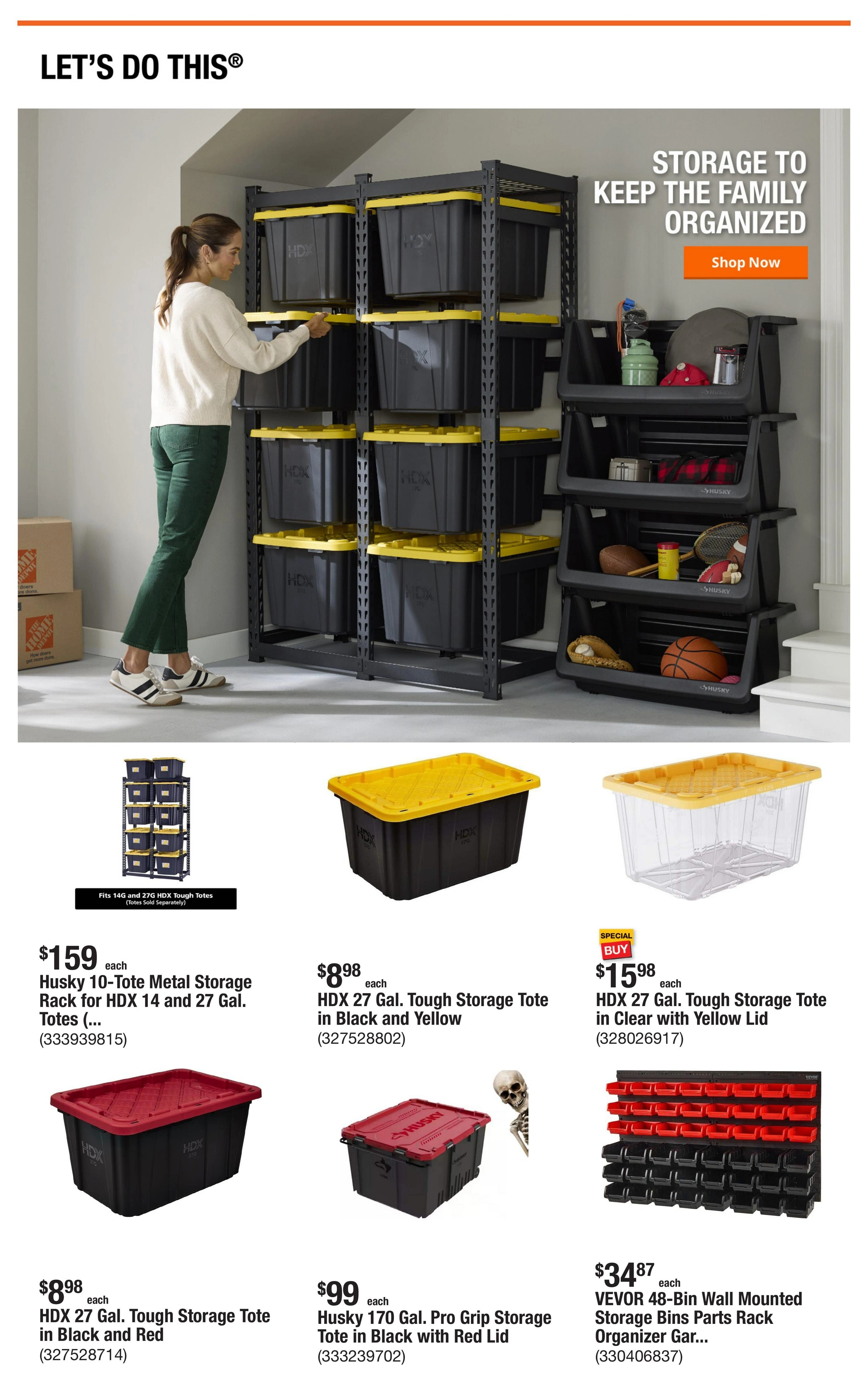 Home Depot flyer page 3