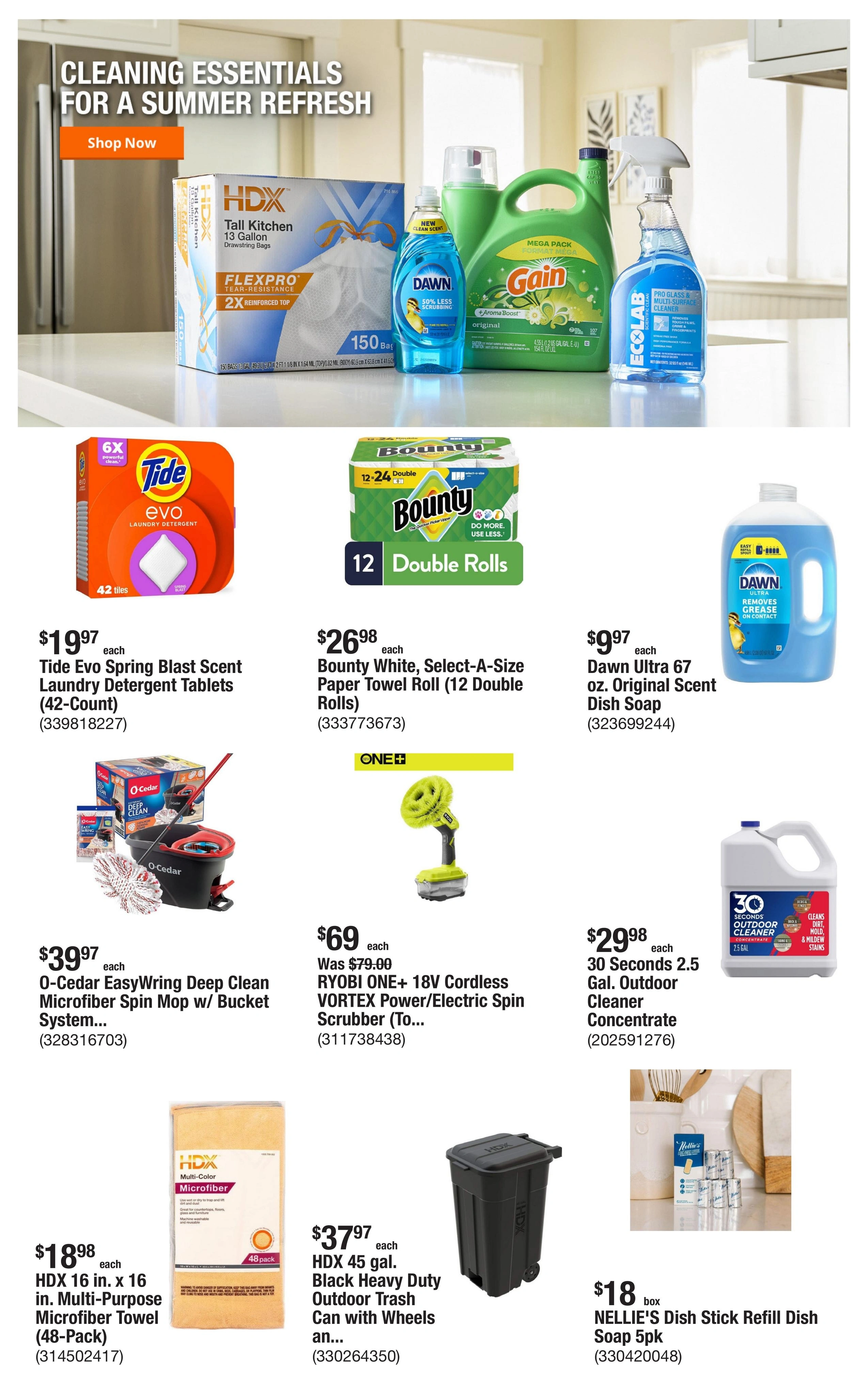 Home Depot flyer page 4