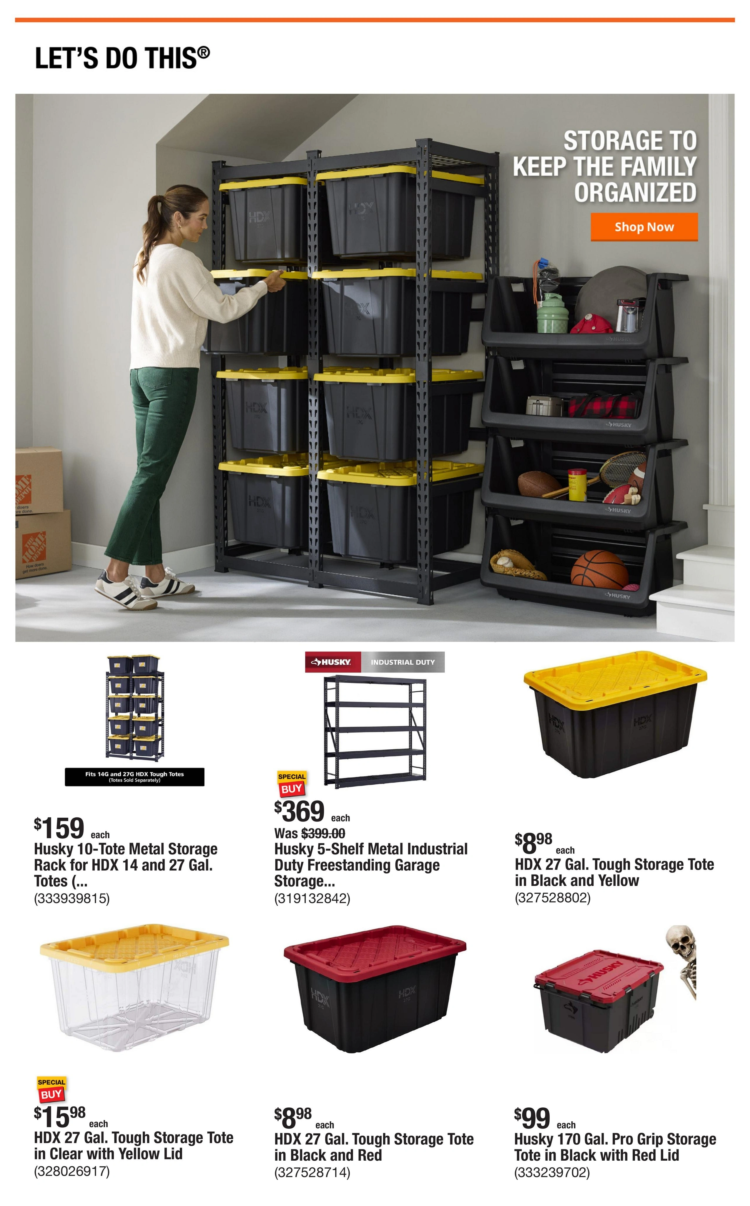 Home Depot flyer page 3