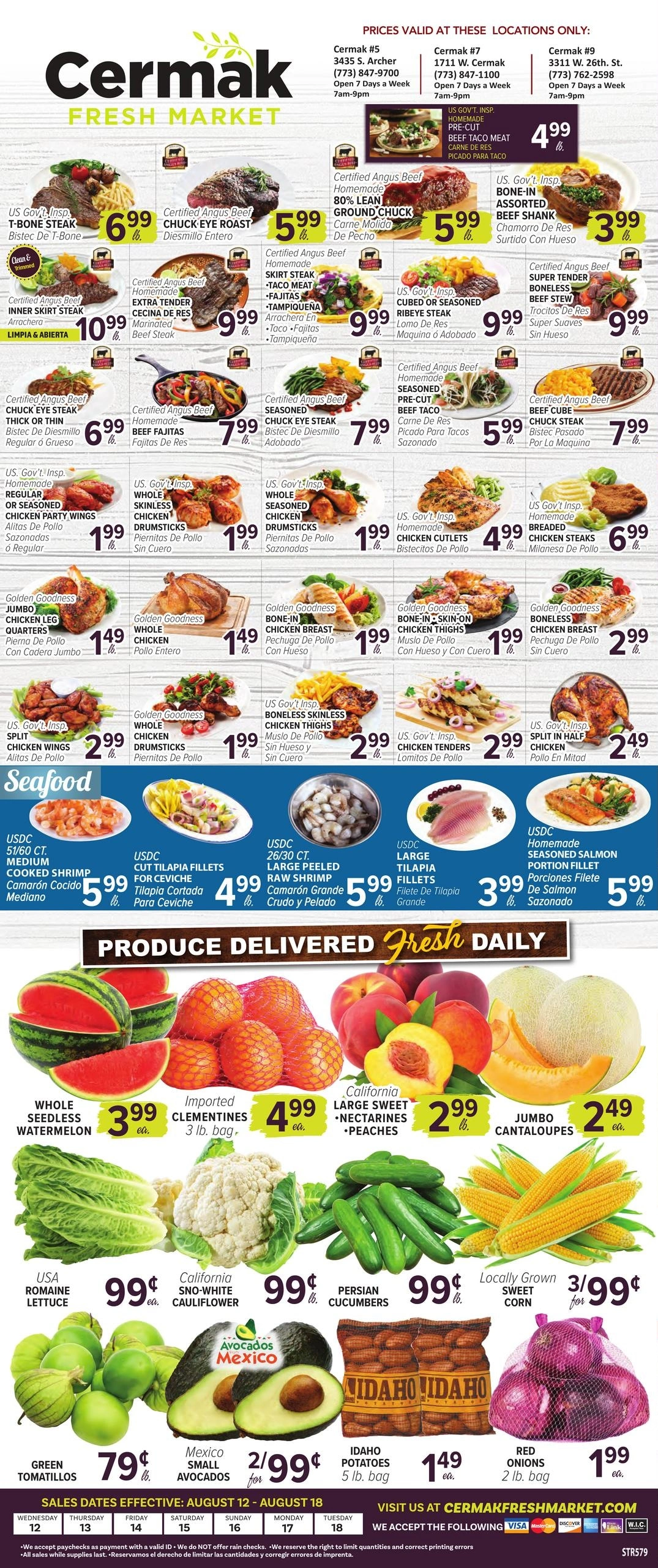 Cermak Fresh Market flyer page 1