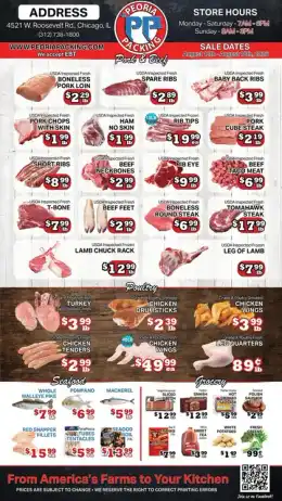 Peoria Packing Butcher Shop Indexed Weekly