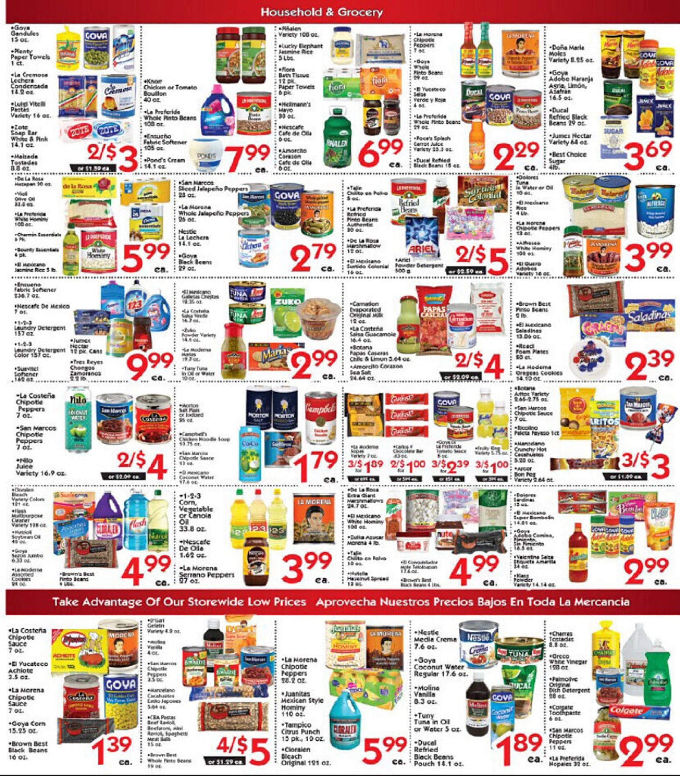 Super Mercados El Guero flyer page 3