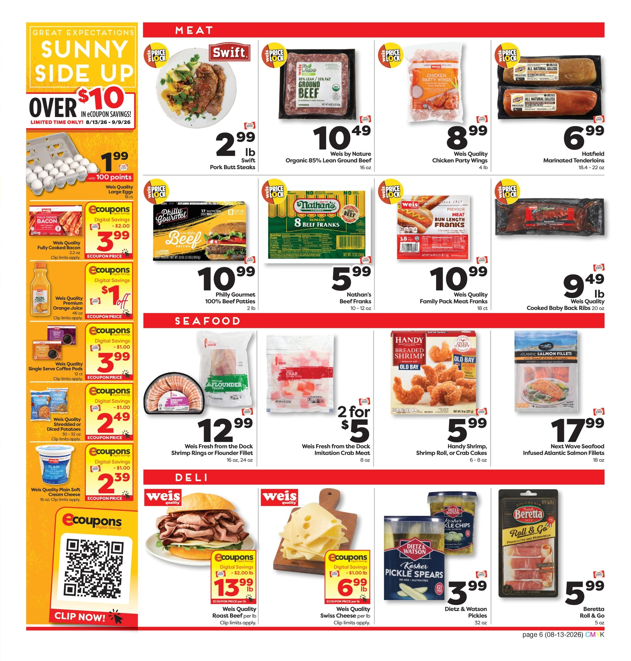 Weis Markets flyer page 9