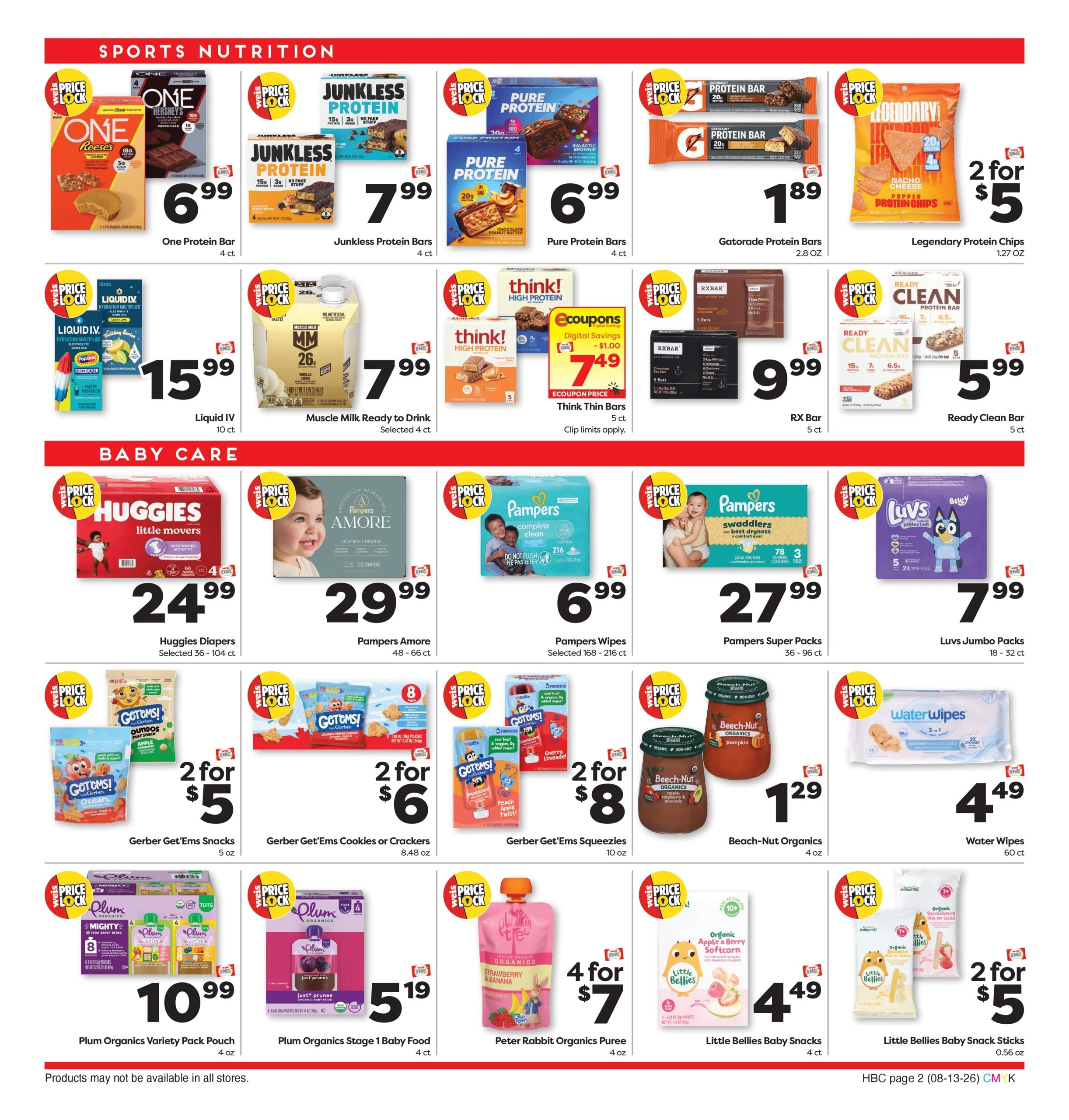 Weis Markets flyer page 2