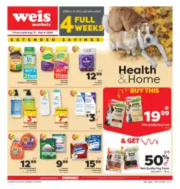 Weis Markets Monthly Home