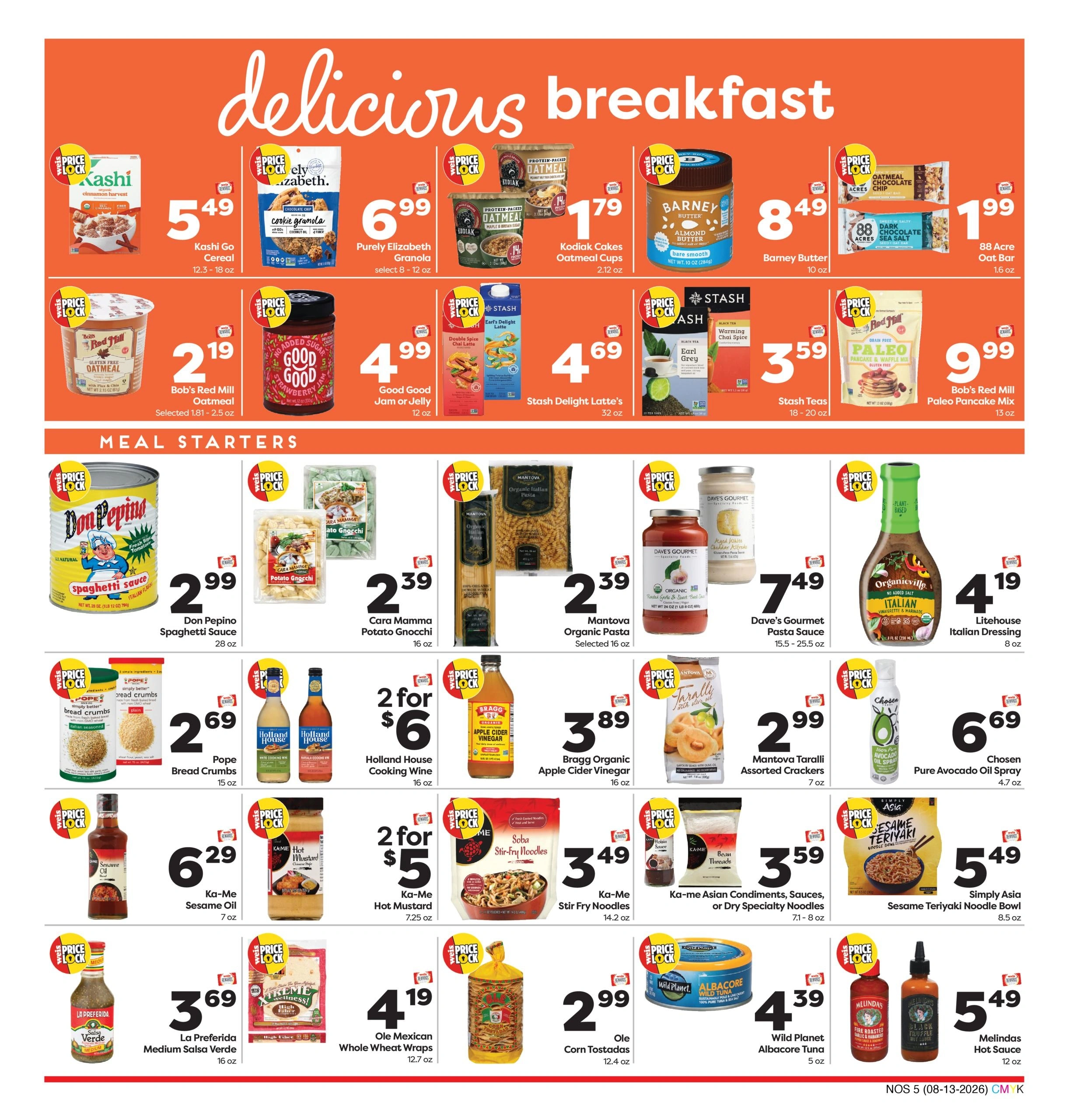 Weis Markets flyer page 5