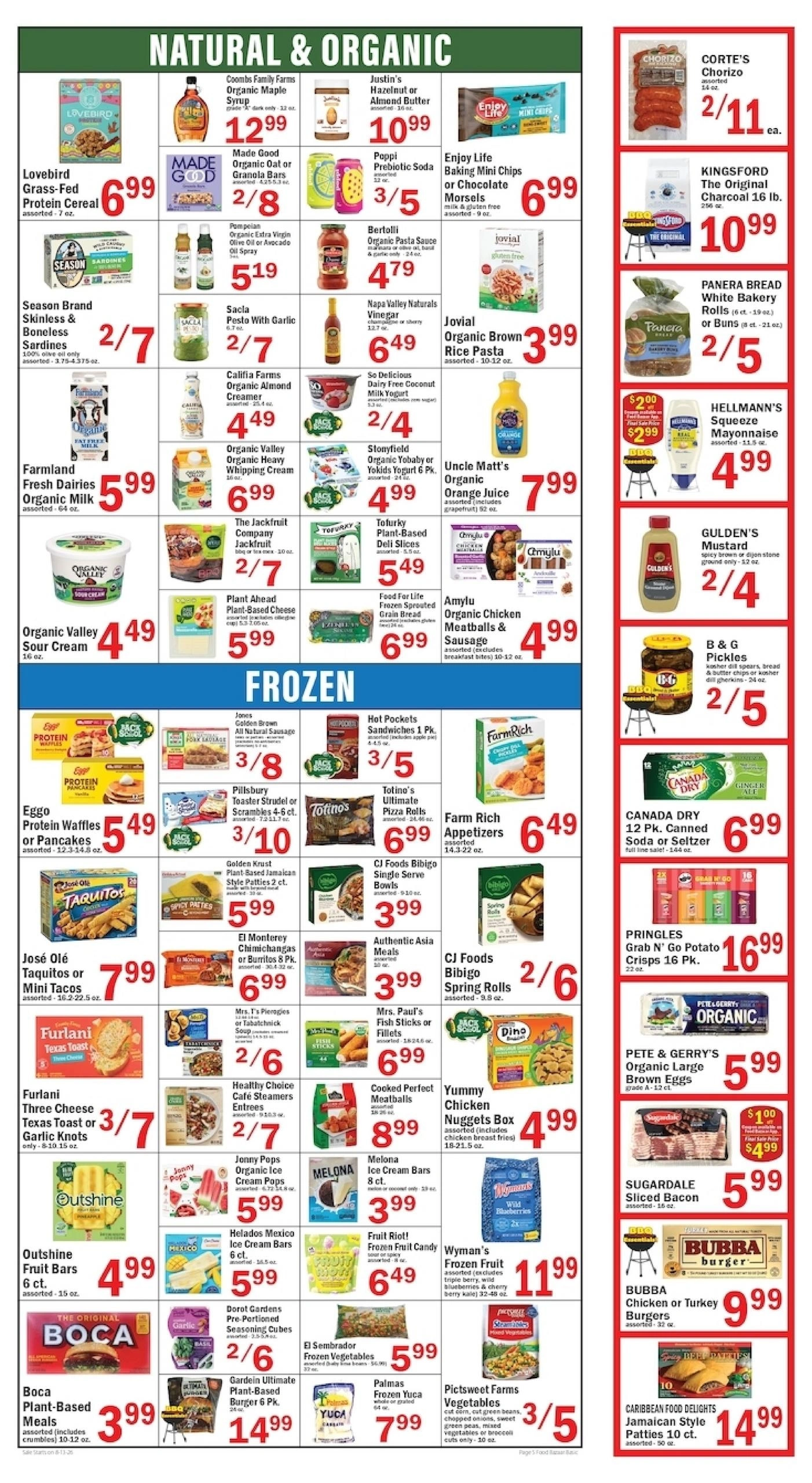 Food Bazaar flyer page 5
