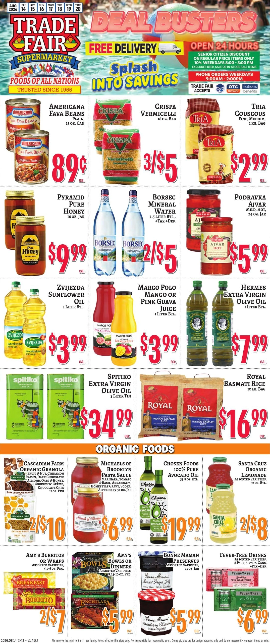 Trade Fair Supermarket flyer page 3