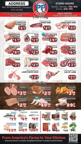 Peoria Packing Butcher Shop Indexed Weekly