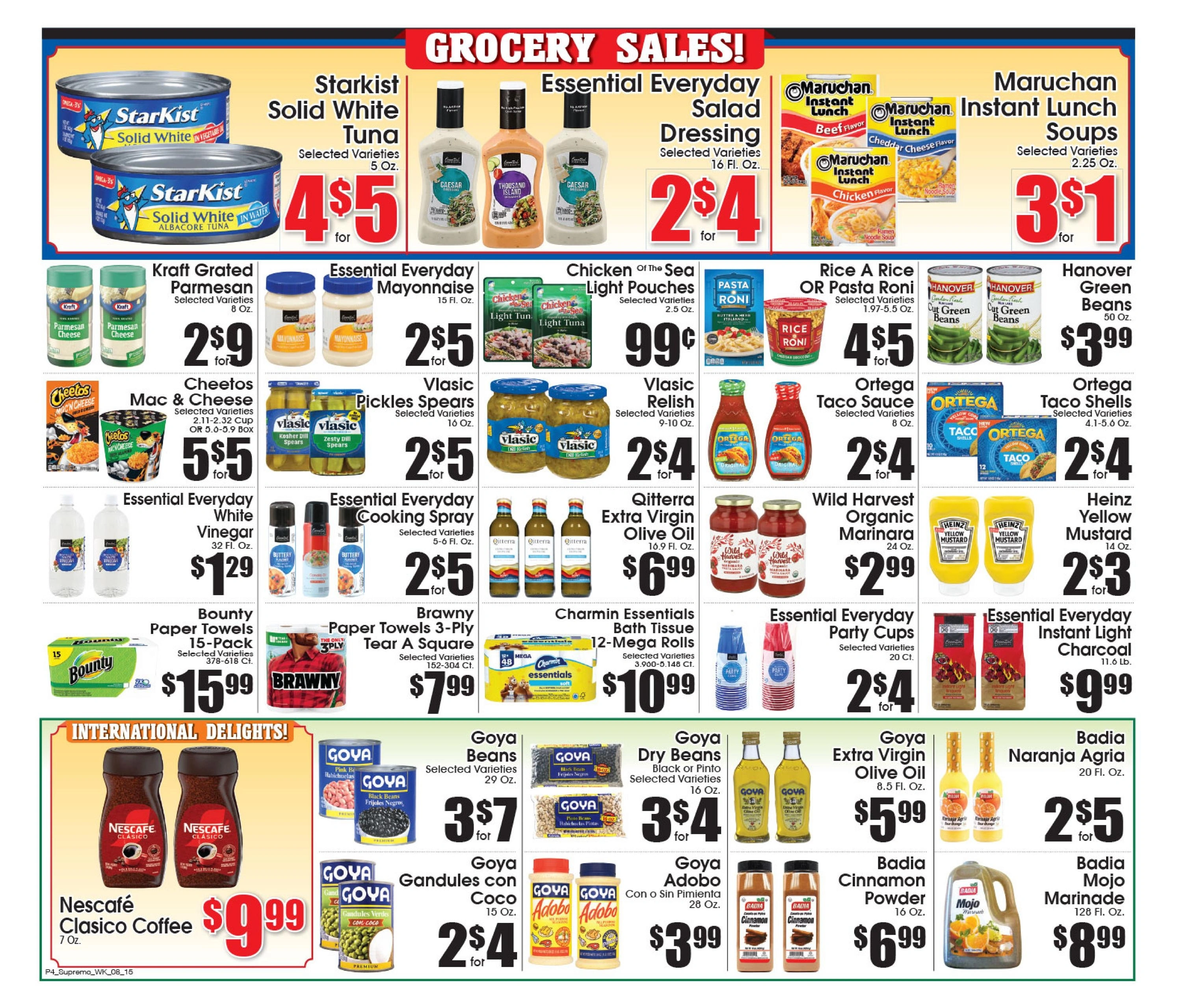 Supremo Foods Inc flyer page 4