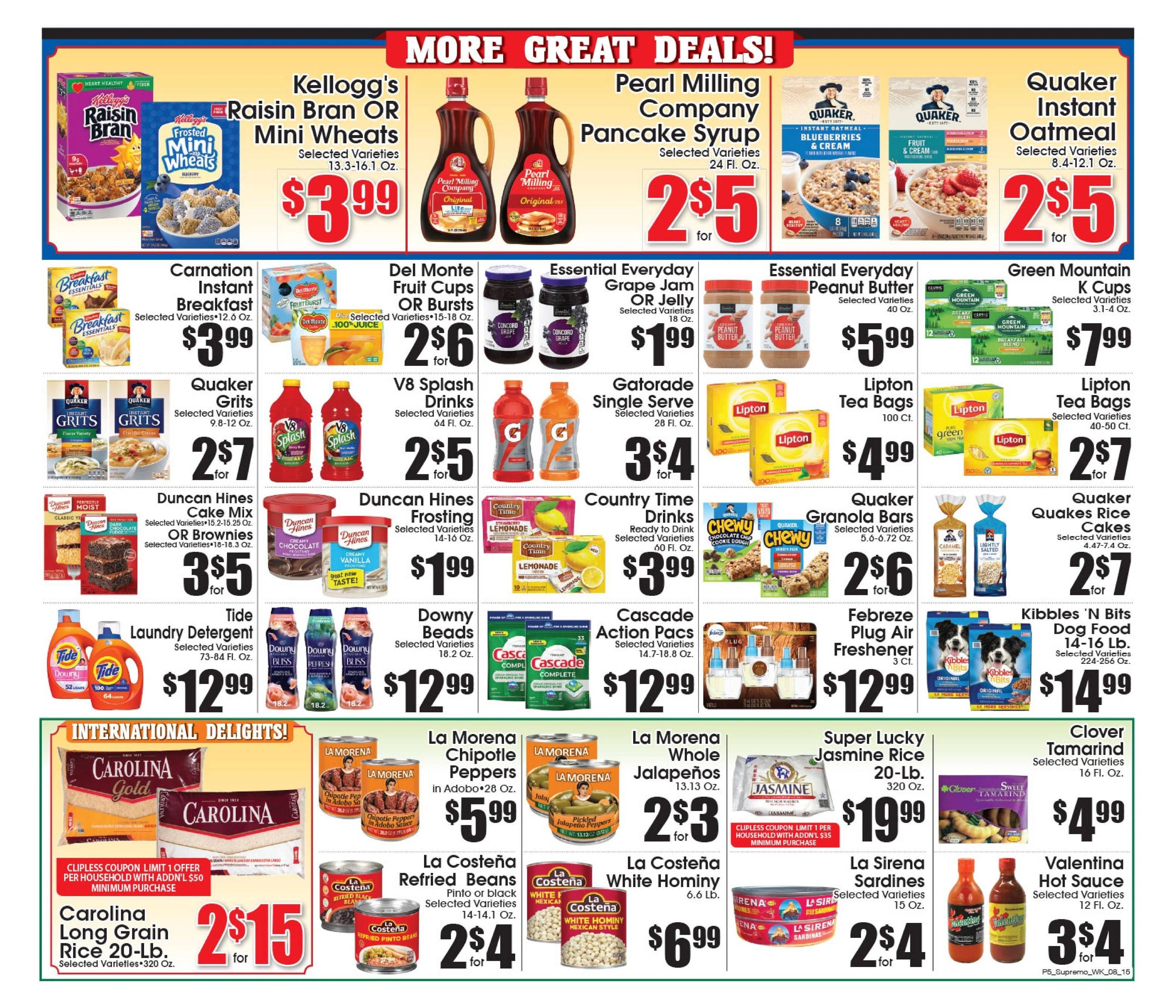 Supremo Foods Inc flyer page 5