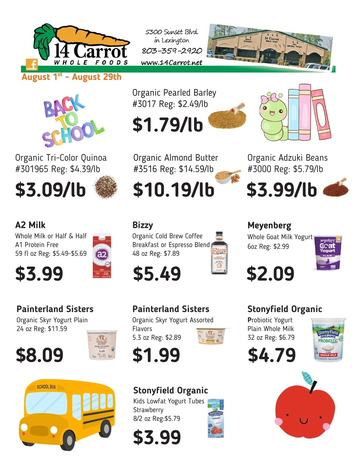 14 Carrot Whole Foods flyer page 1