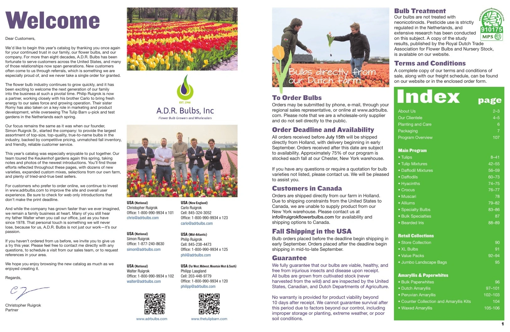 A.D.R. Bulbs flyer page 2