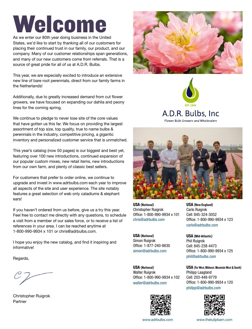 A.D.R. Bulbs flyer page 2