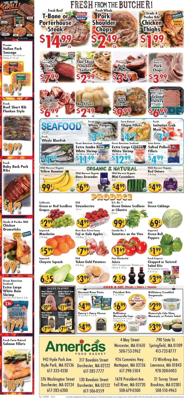 America's Food Basket flyer page 4