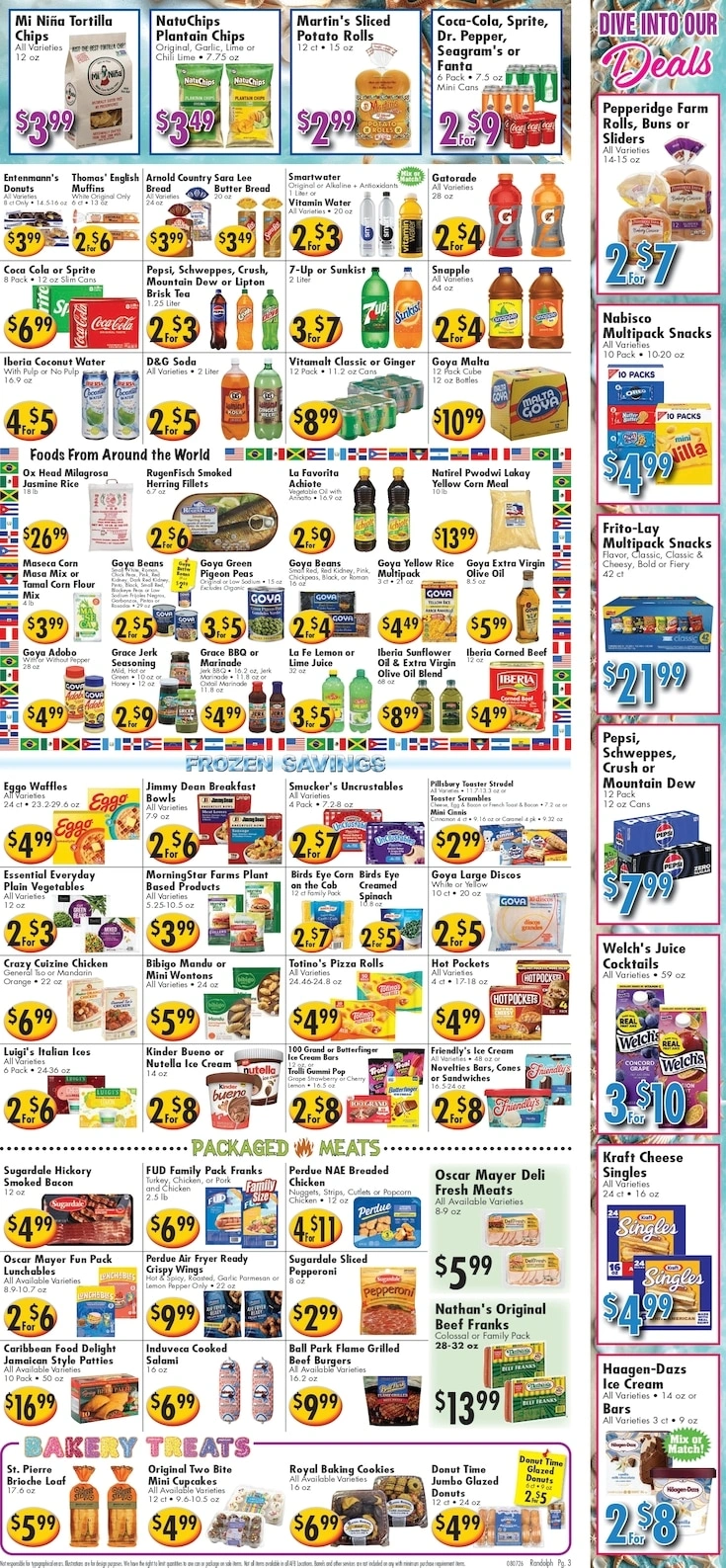 America's Food Basket flyer page 3