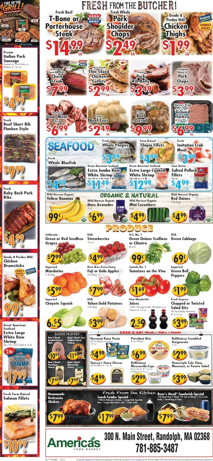 America's Food Basket flyer page 4