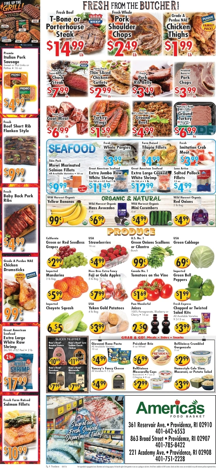 America's Food Basket flyer page 4