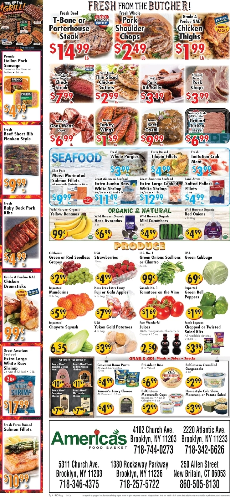 America's Food Basket flyer page 4