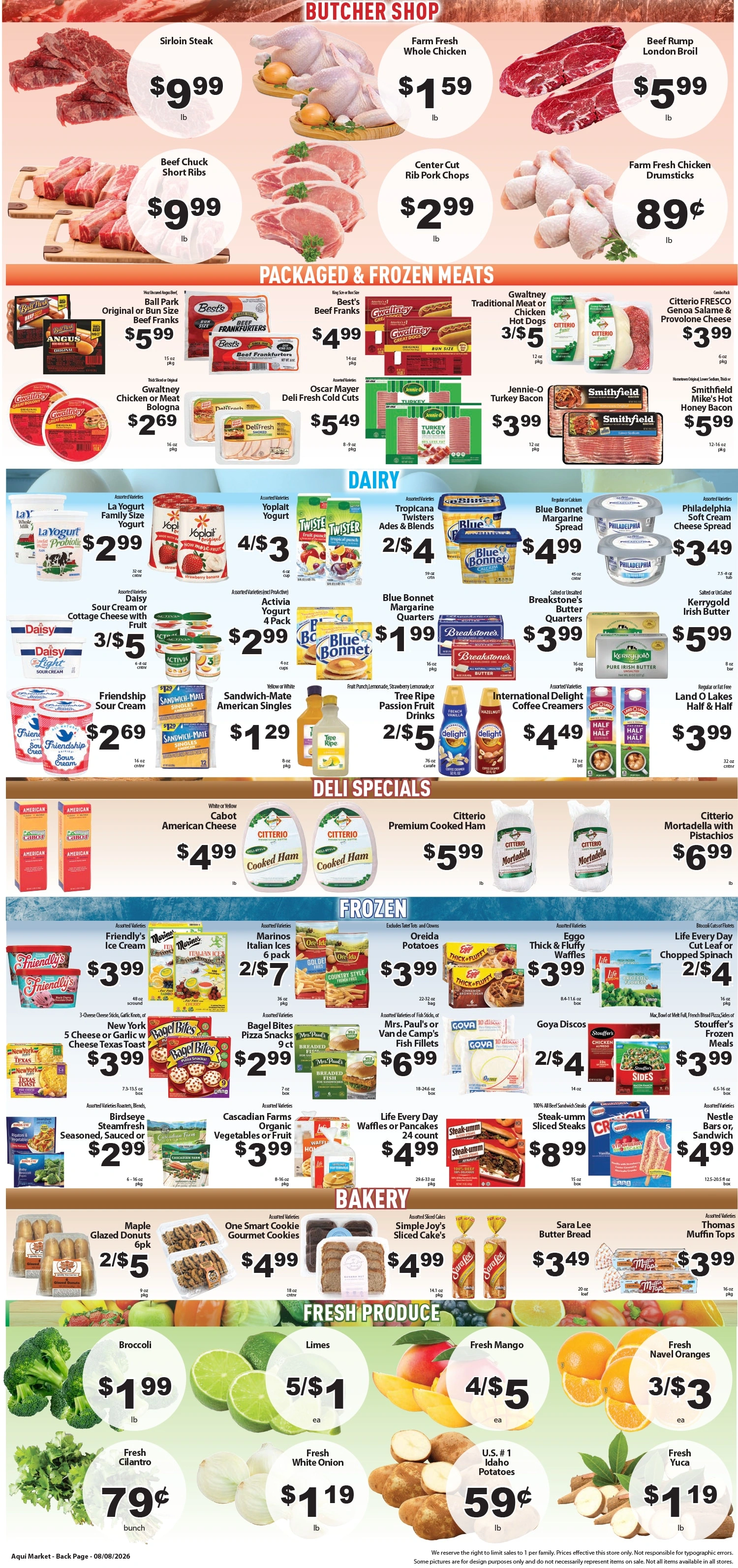 Aqui Market flyer page 4