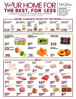 Aron's Kissena Farms Weekly Ad