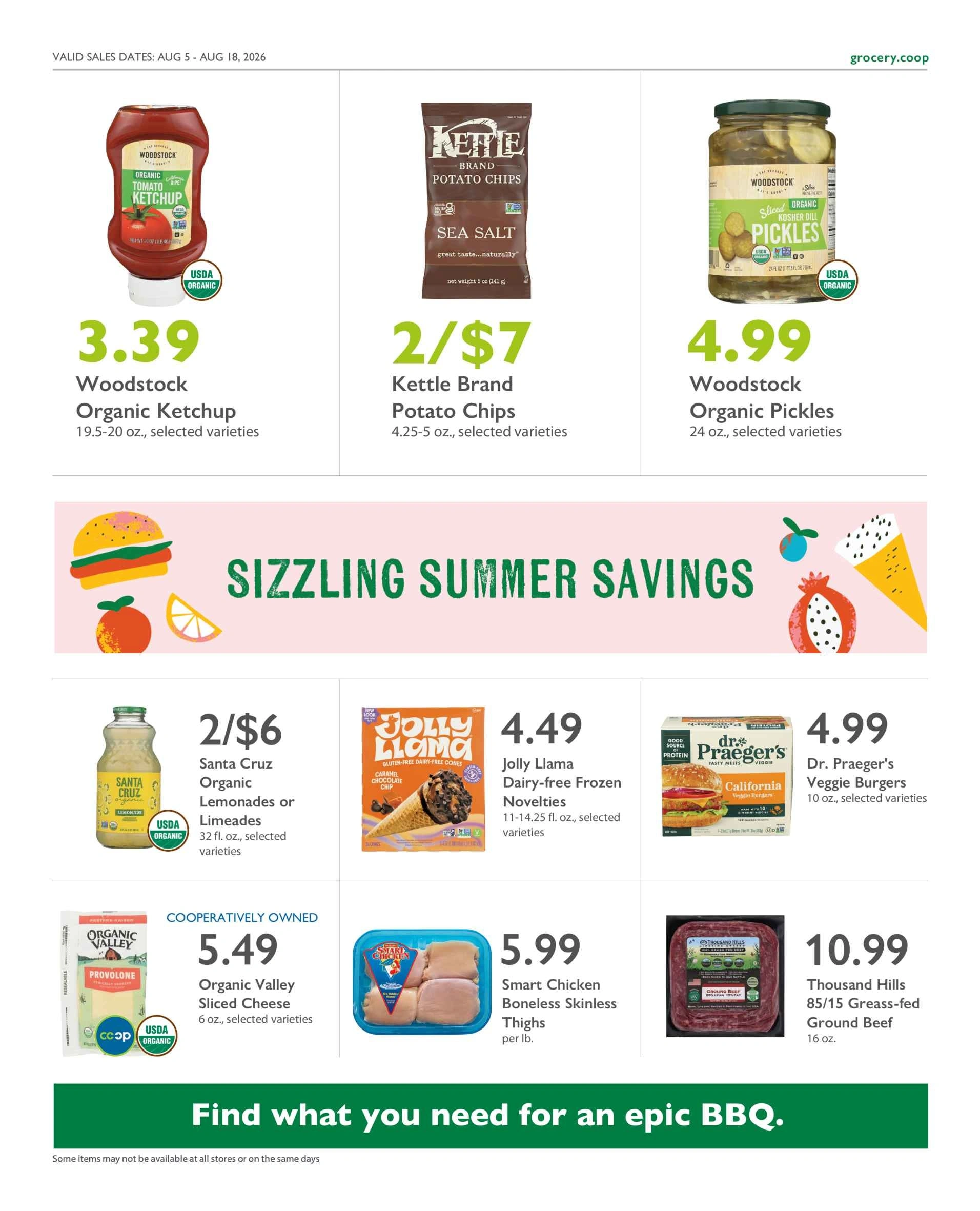 Astoria Co-op flyer page 2