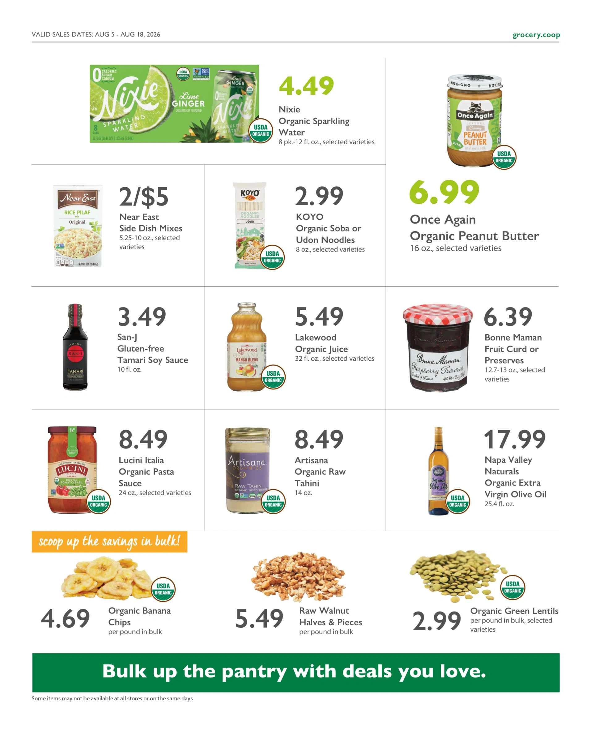 Astoria Co-op flyer page 7
