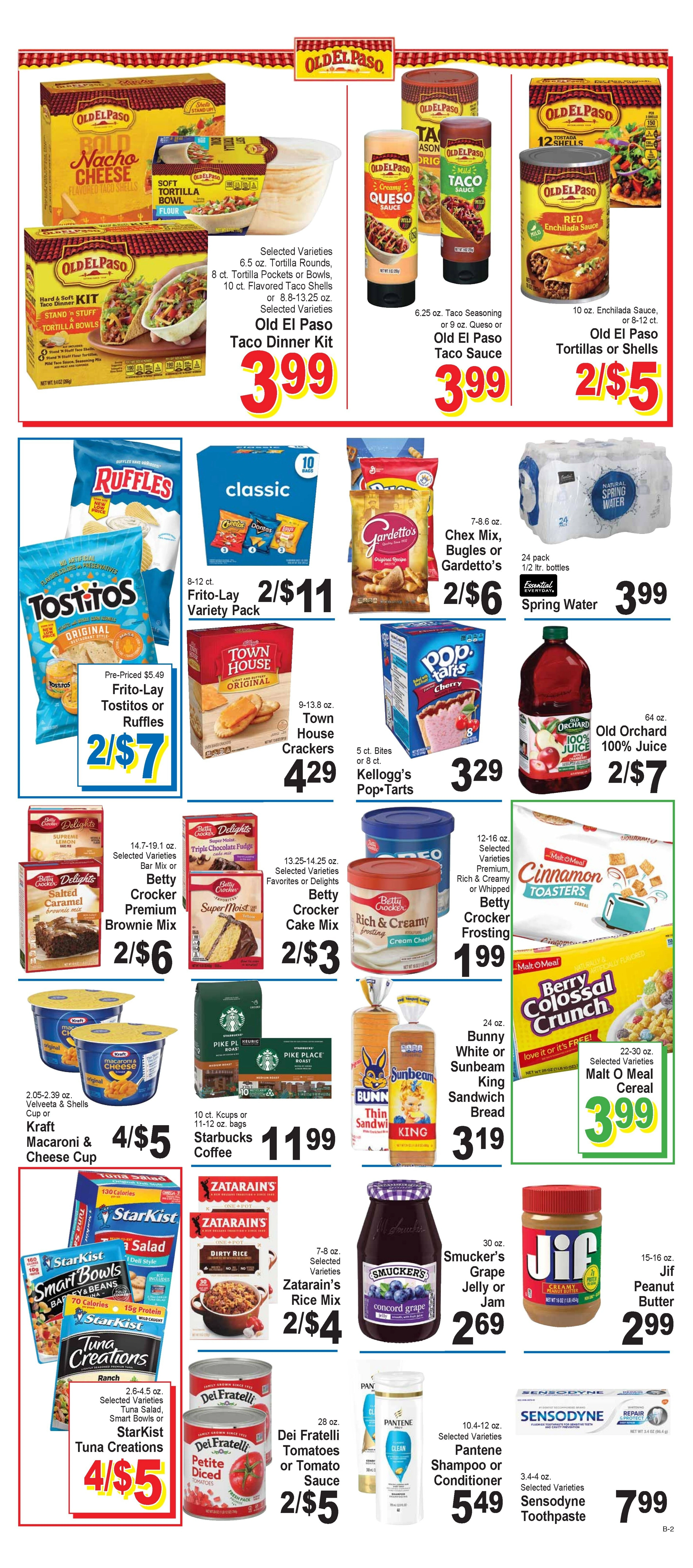 Babbs Supermarket flyer page 2