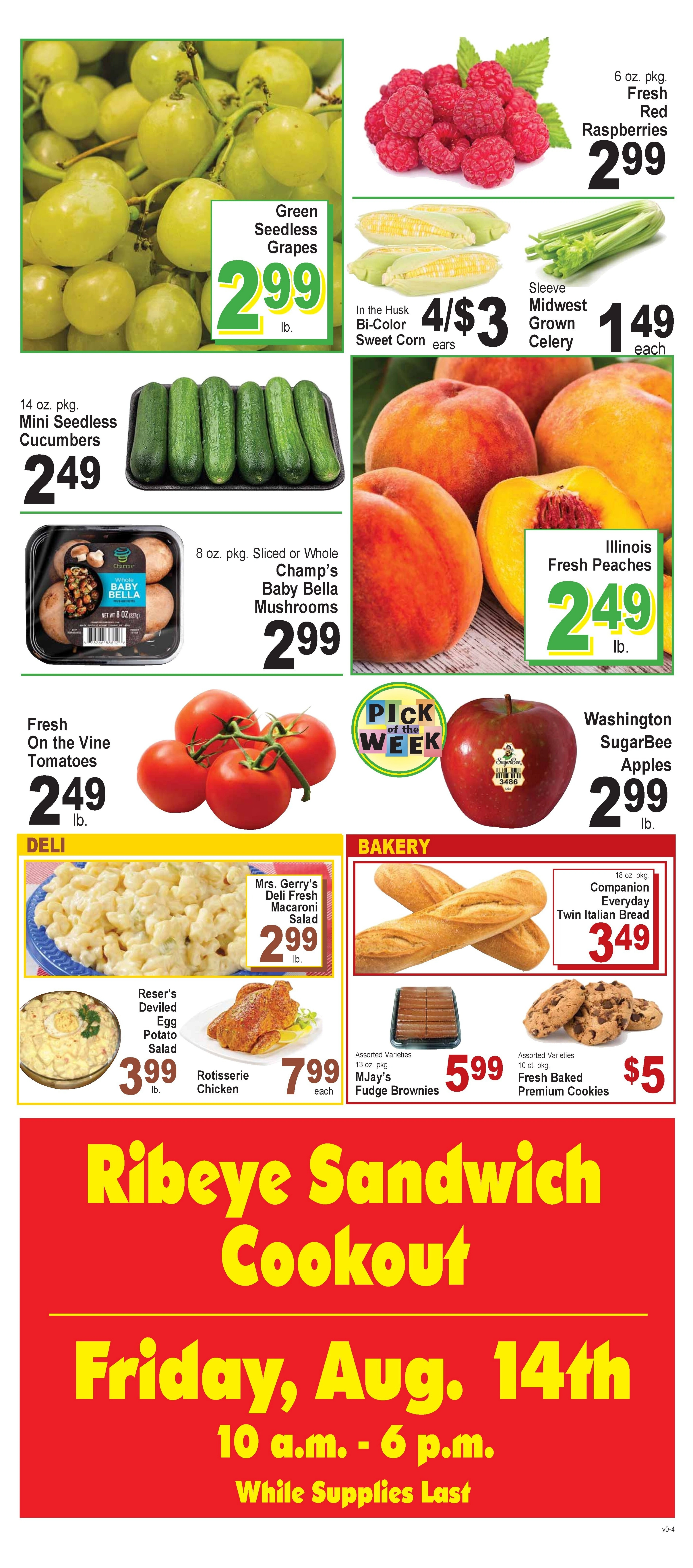 Babbs Supermarket flyer page 4