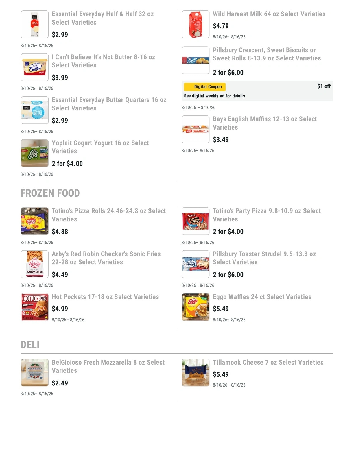 Barnesville Grocery flyer page 4