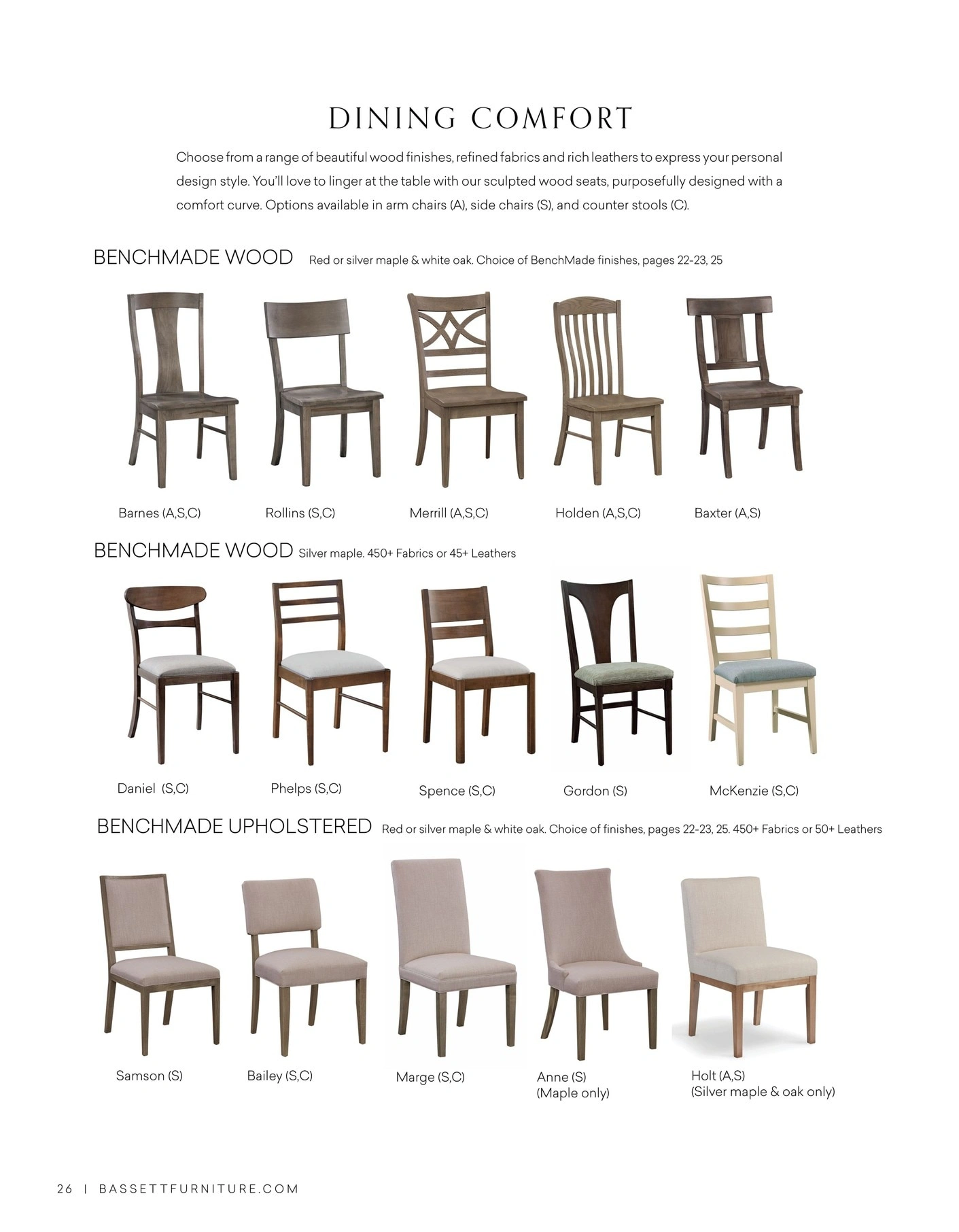 Bassett Furniture flyer page 26