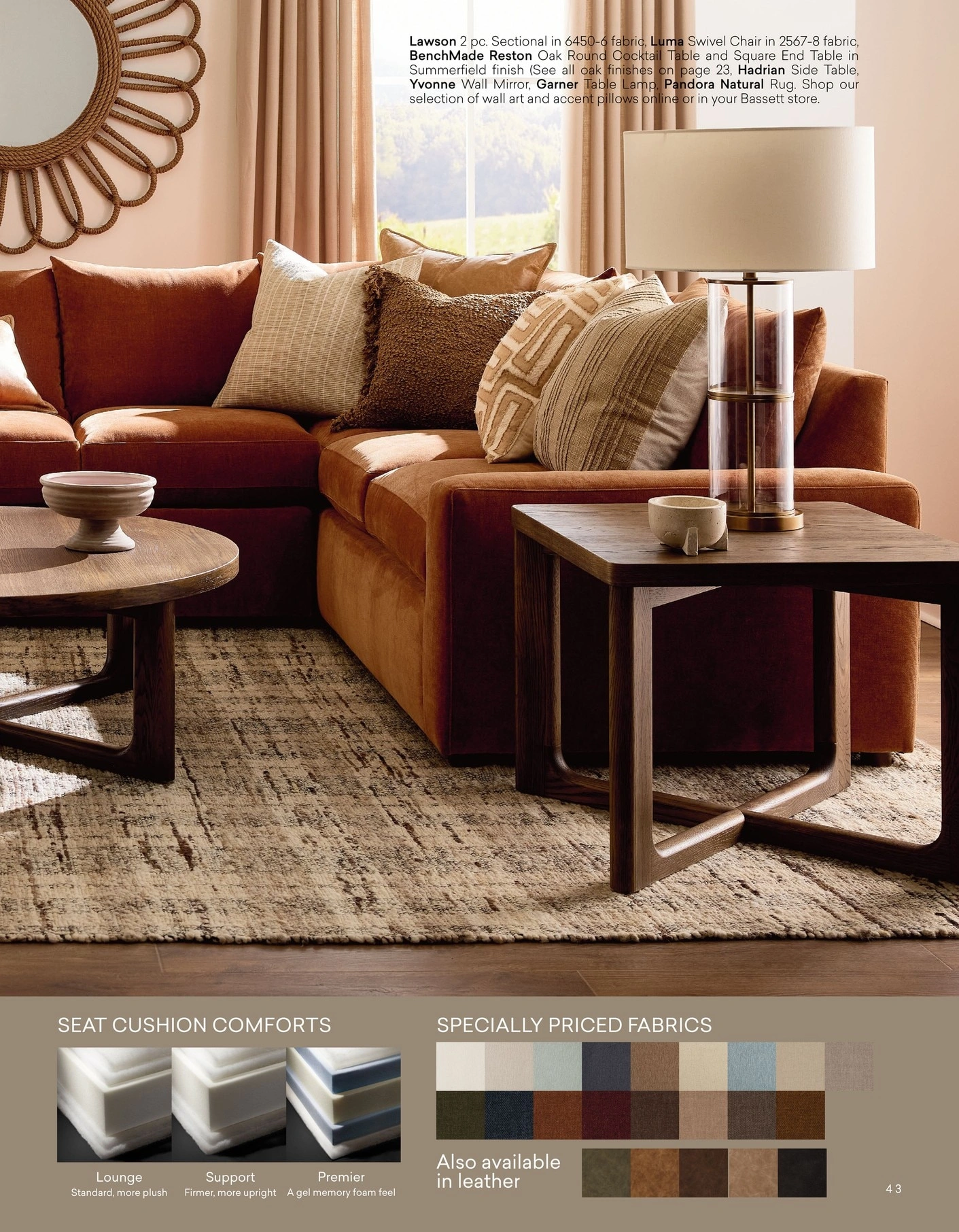 Bassett Furniture flyer page 43