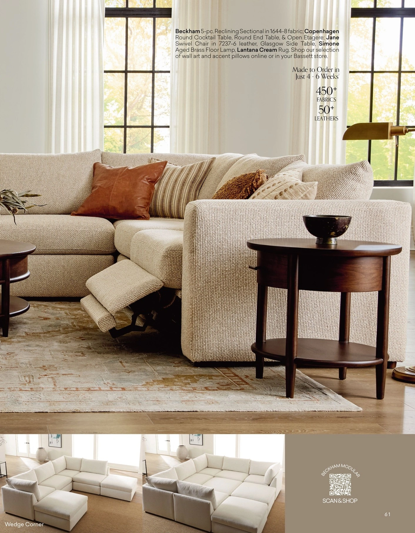 Bassett Furniture flyer page 61